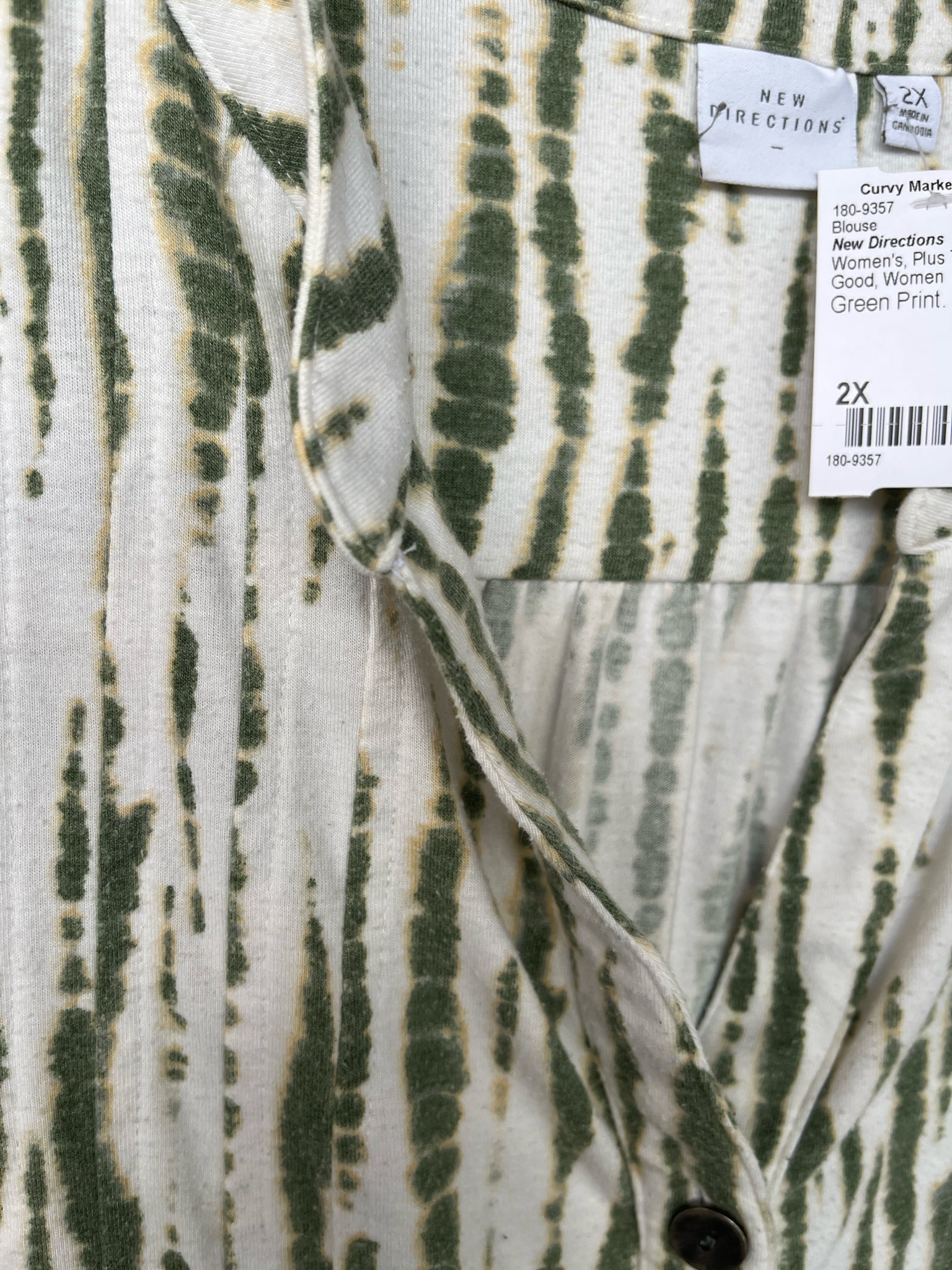 New Directions Plus Tops Size 2X Blouse