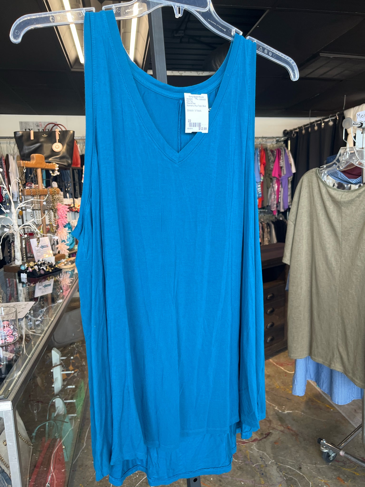 Time & True Plus Tops Size 22 Tank Top