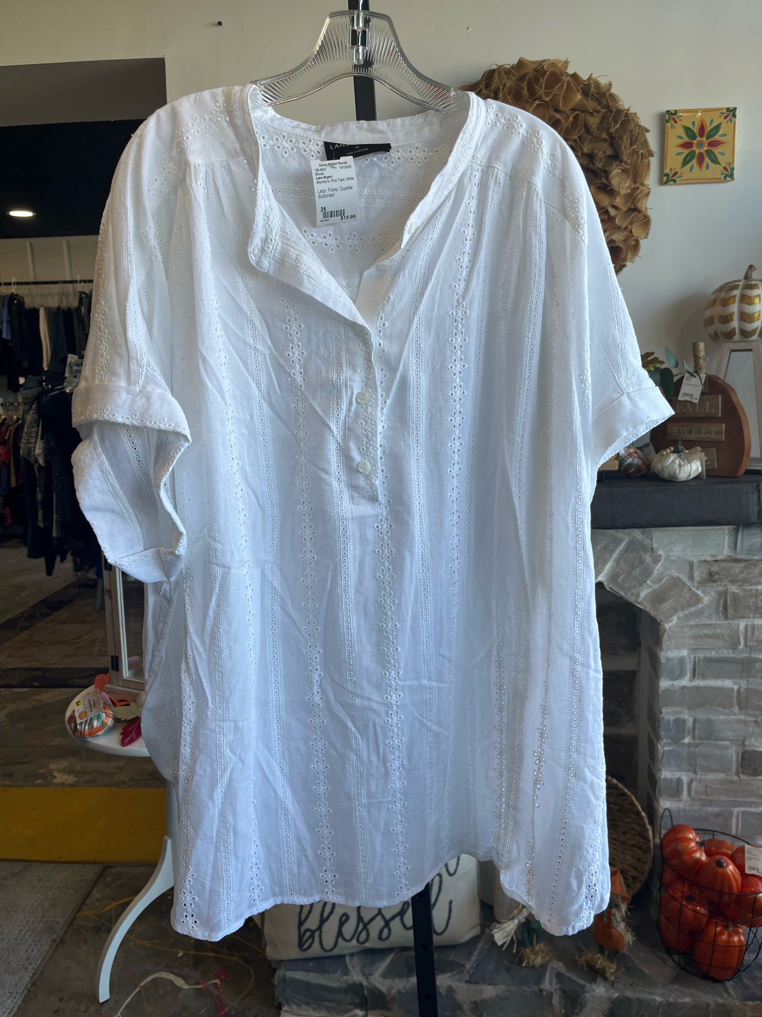 Lane Bryant Plus Tops Size 26 Blouse