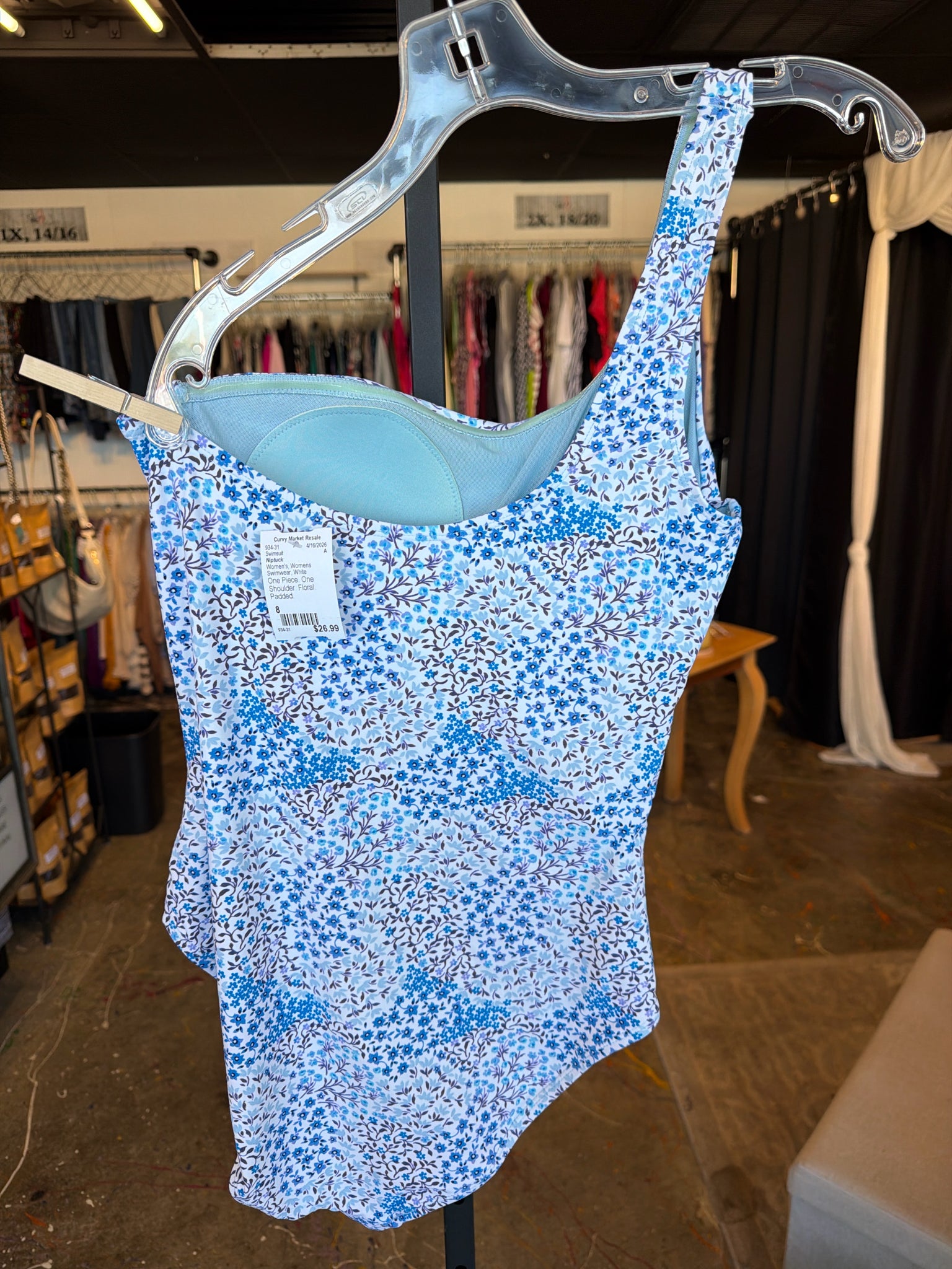 Niptuck Womens Swimwear Size 8 Swimsuit