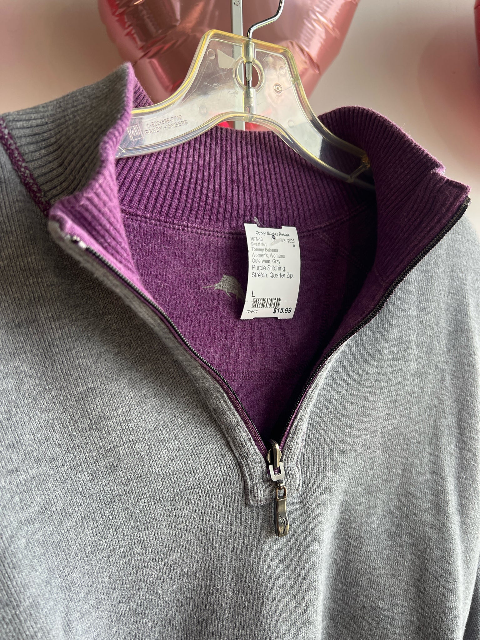 Tommy Bahama Womens Outerwear Size L Sweatshirt