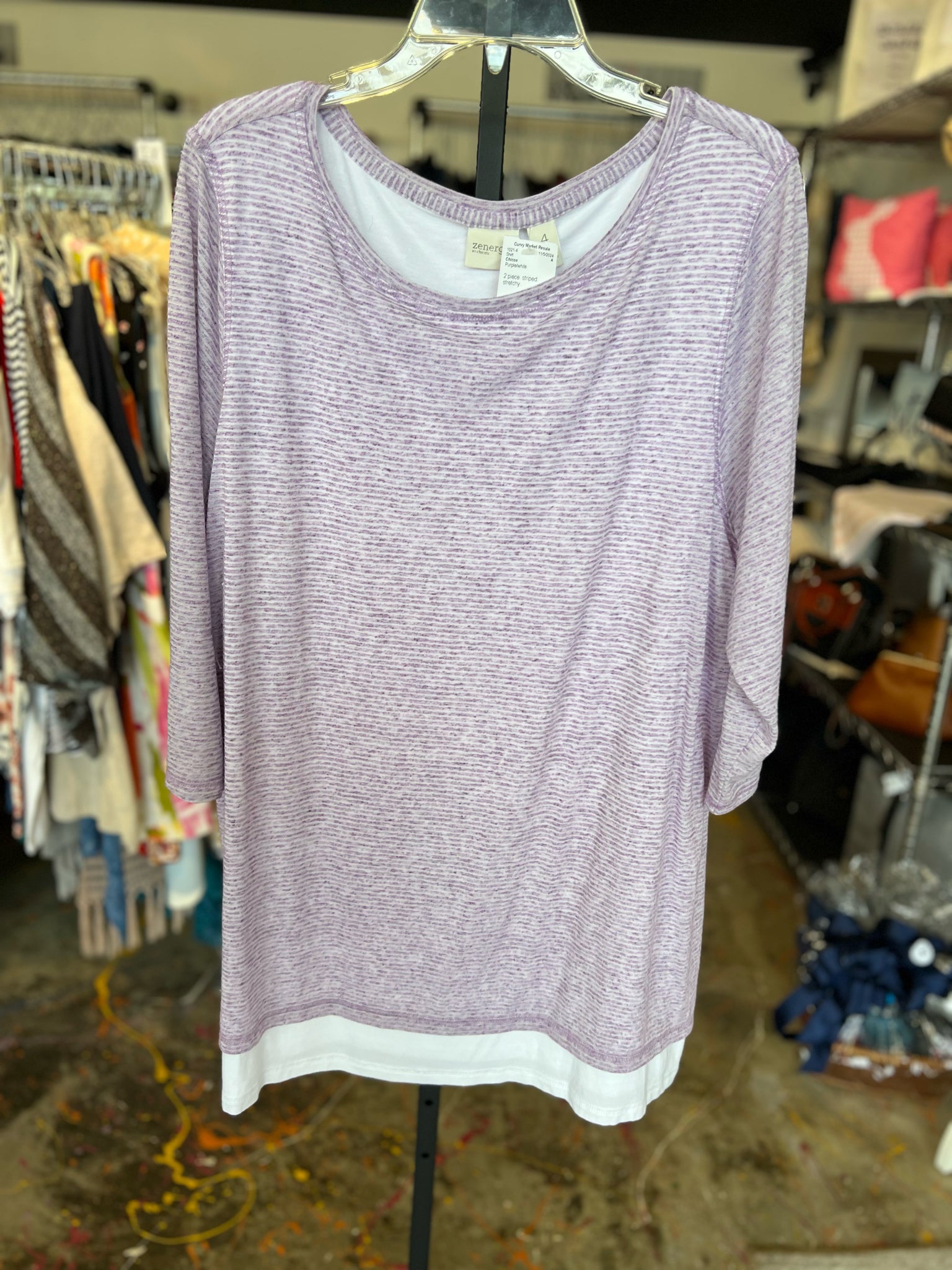 Chicos Womens Plus Clothing Size Shirt - Main Image