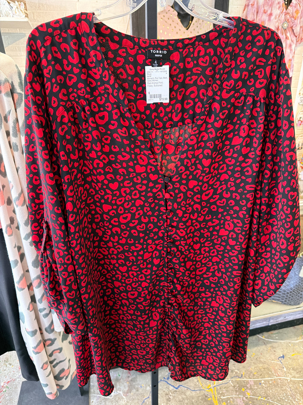 torrid Plus Tops Size 6 Blouse