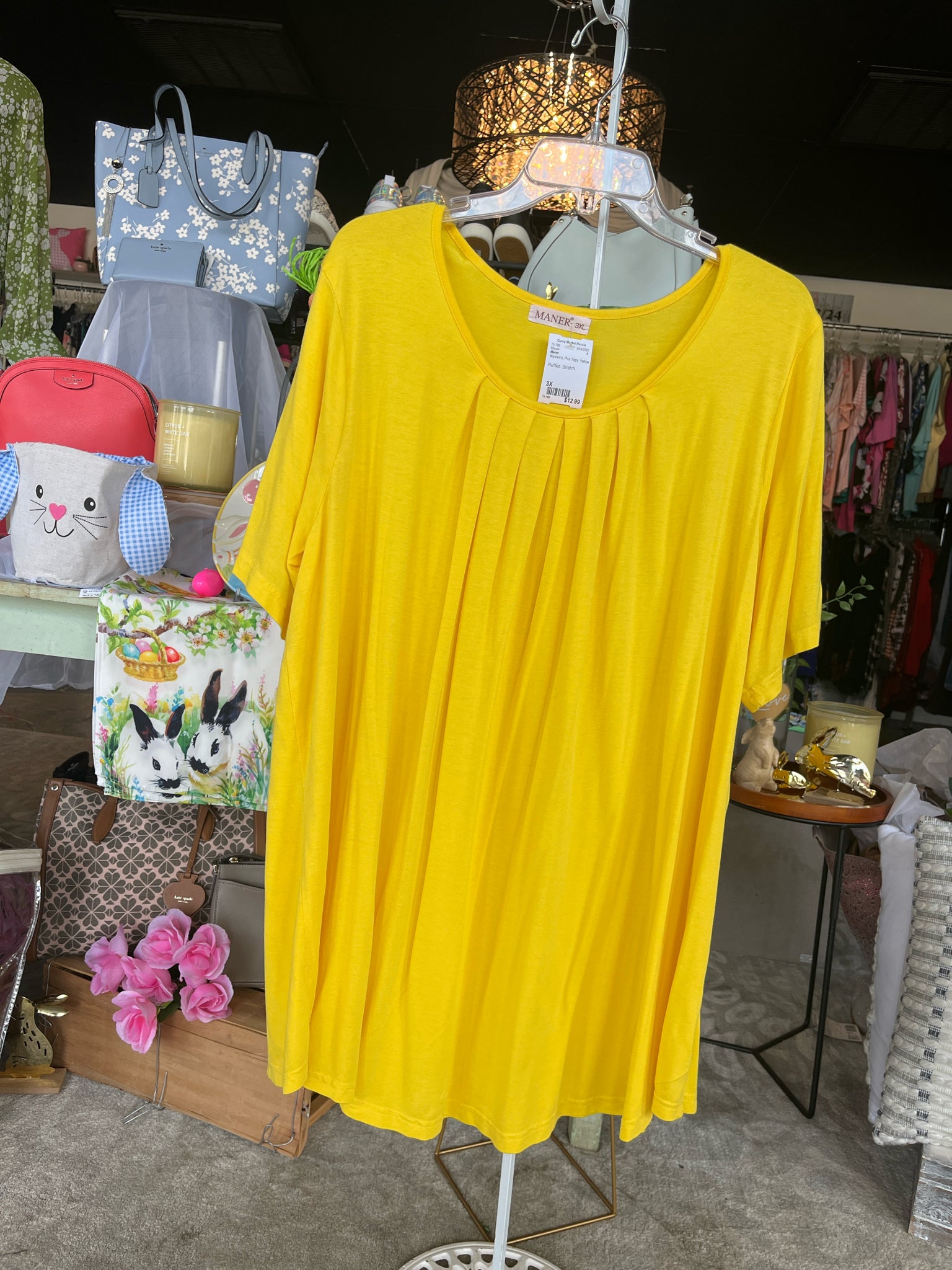 Maner Plus Tops Size 3X Blouse