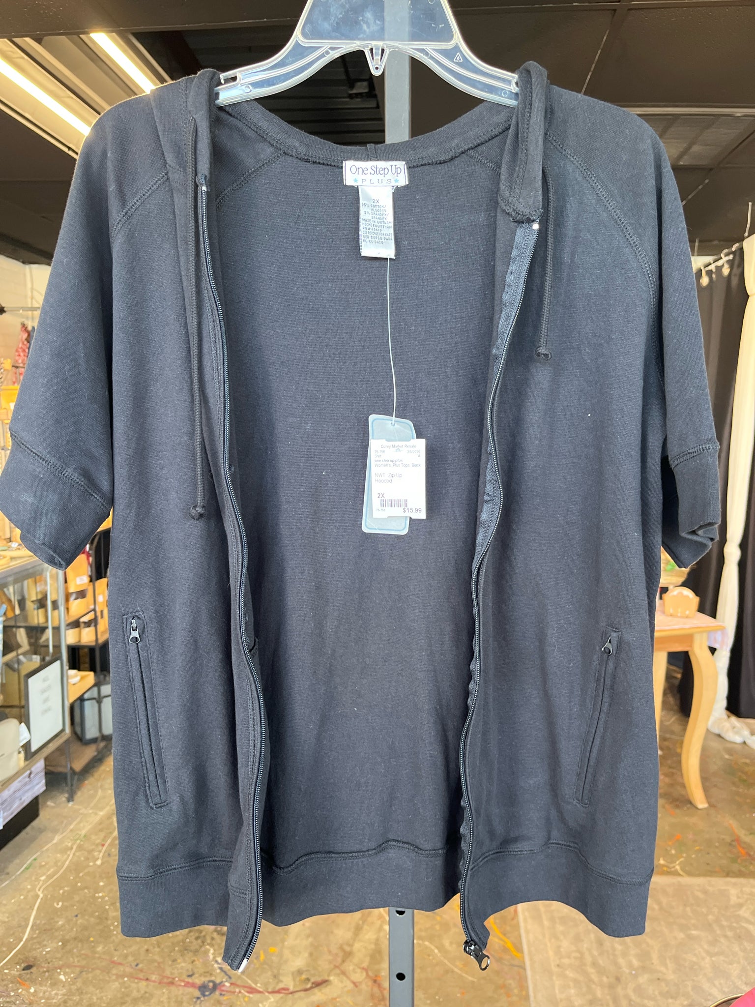 one step up plus Plus Tops Size 2X Shirt