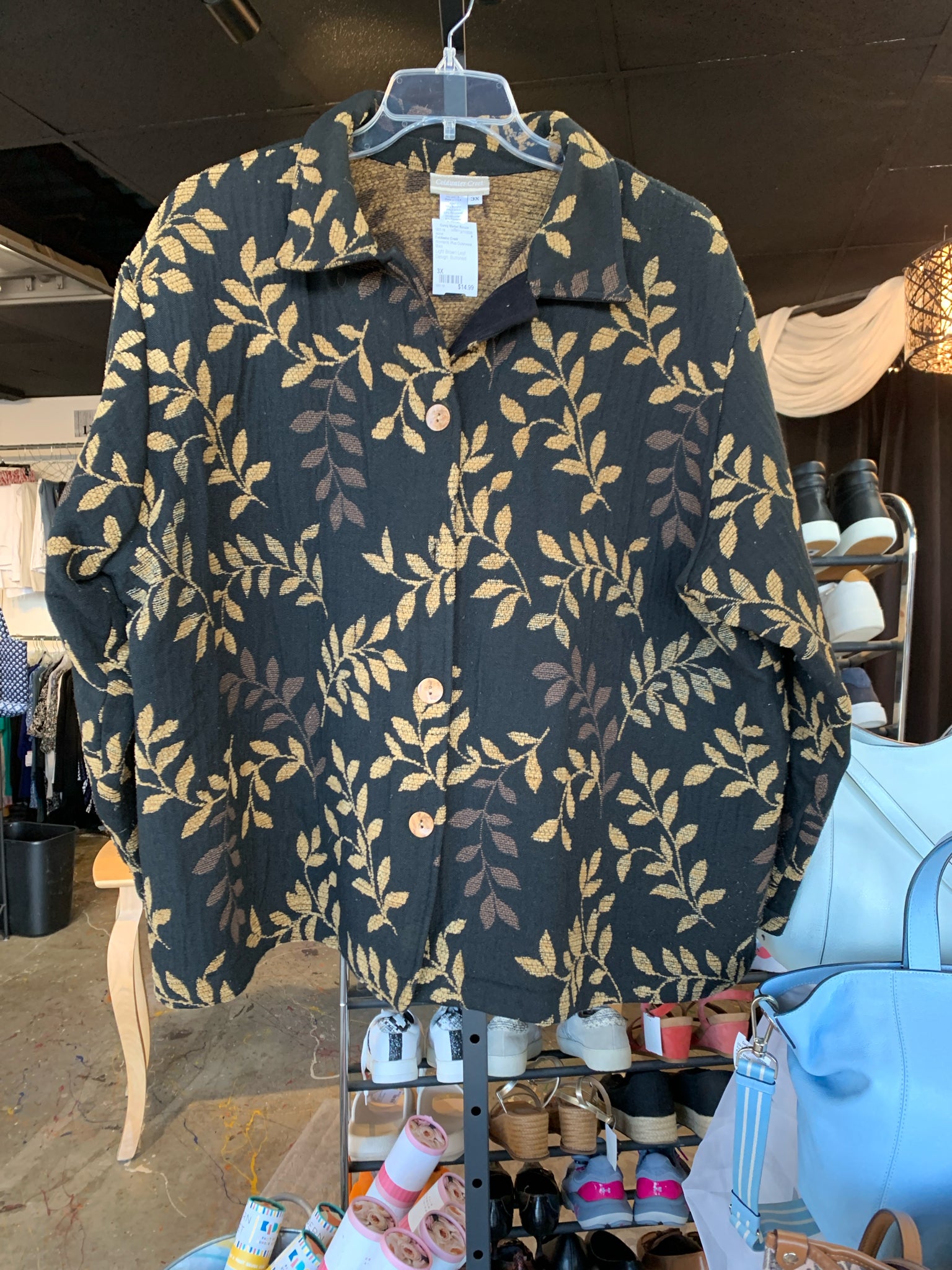 Coldwater Creek Plus Outerwear Size 3X Jacket