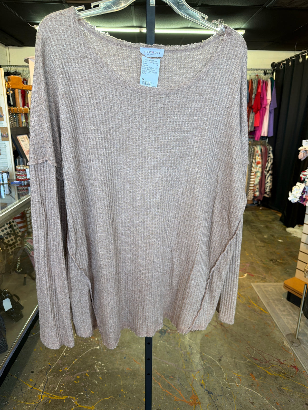First Love Plus Tops Size 2X Sweater