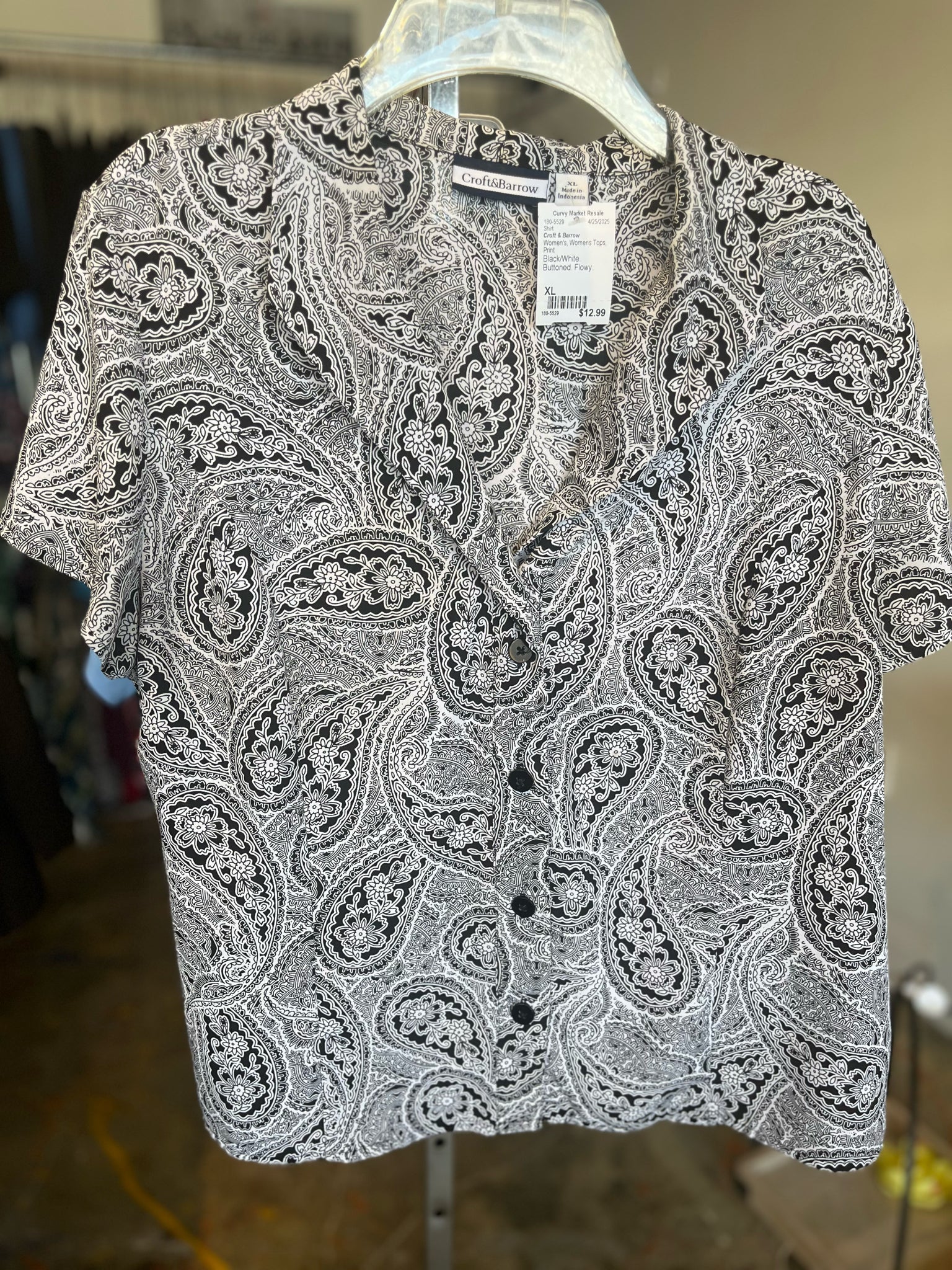 Croft & Barrow Womens Tops Size XL Shirt