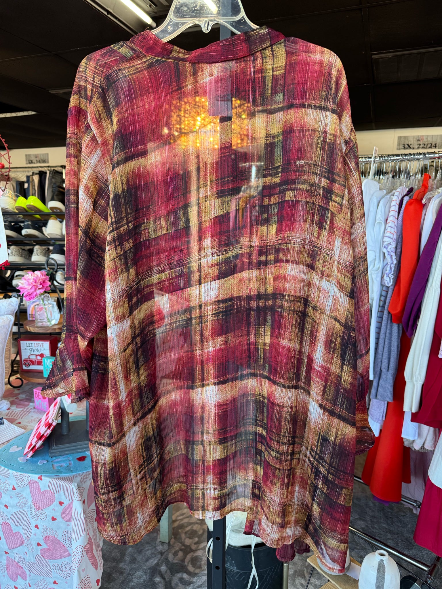 Catherines Plus Outerwear Size 26/28 Cardigan