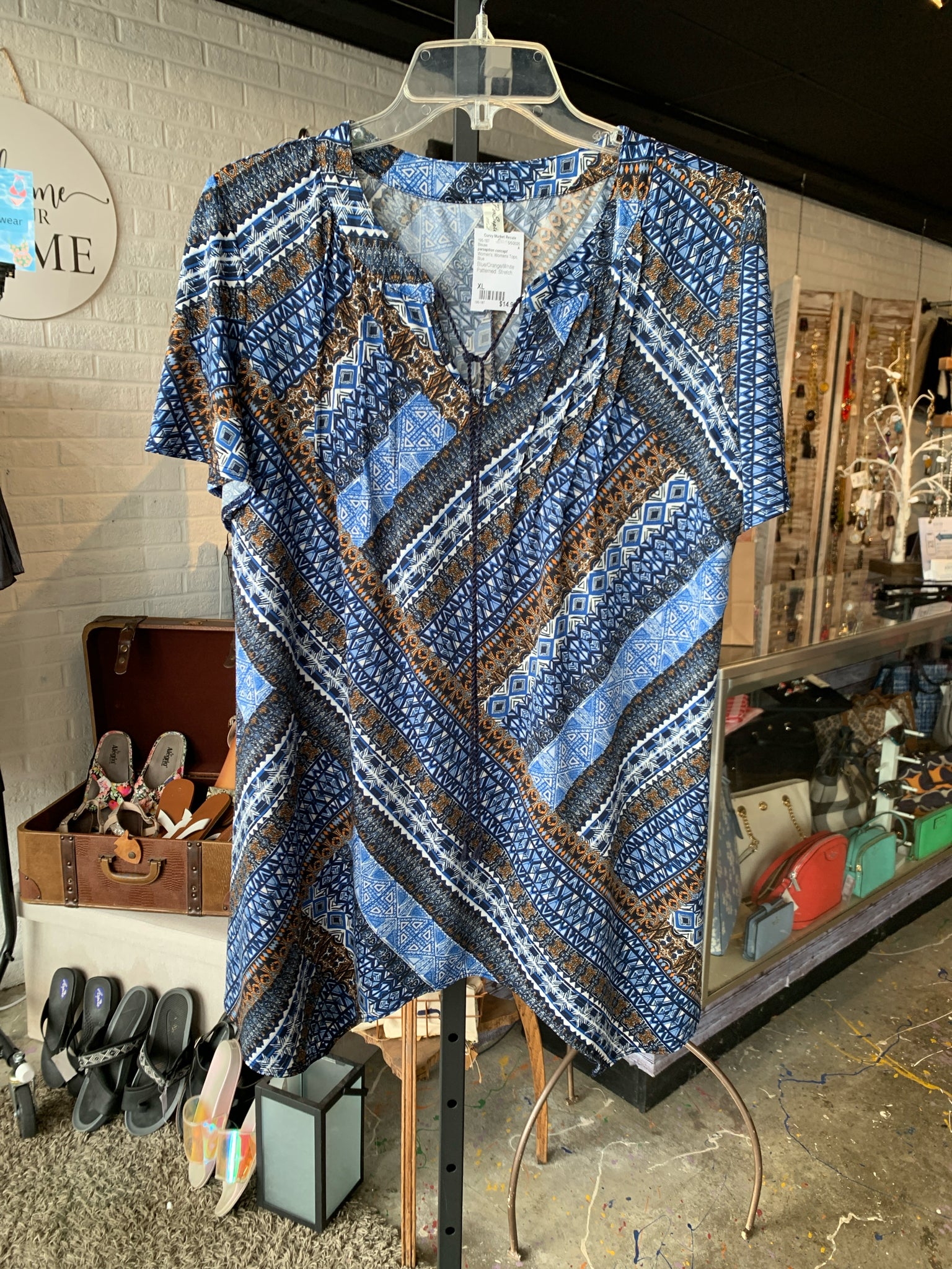 perseption concept Womens Tops Size XL Blouse