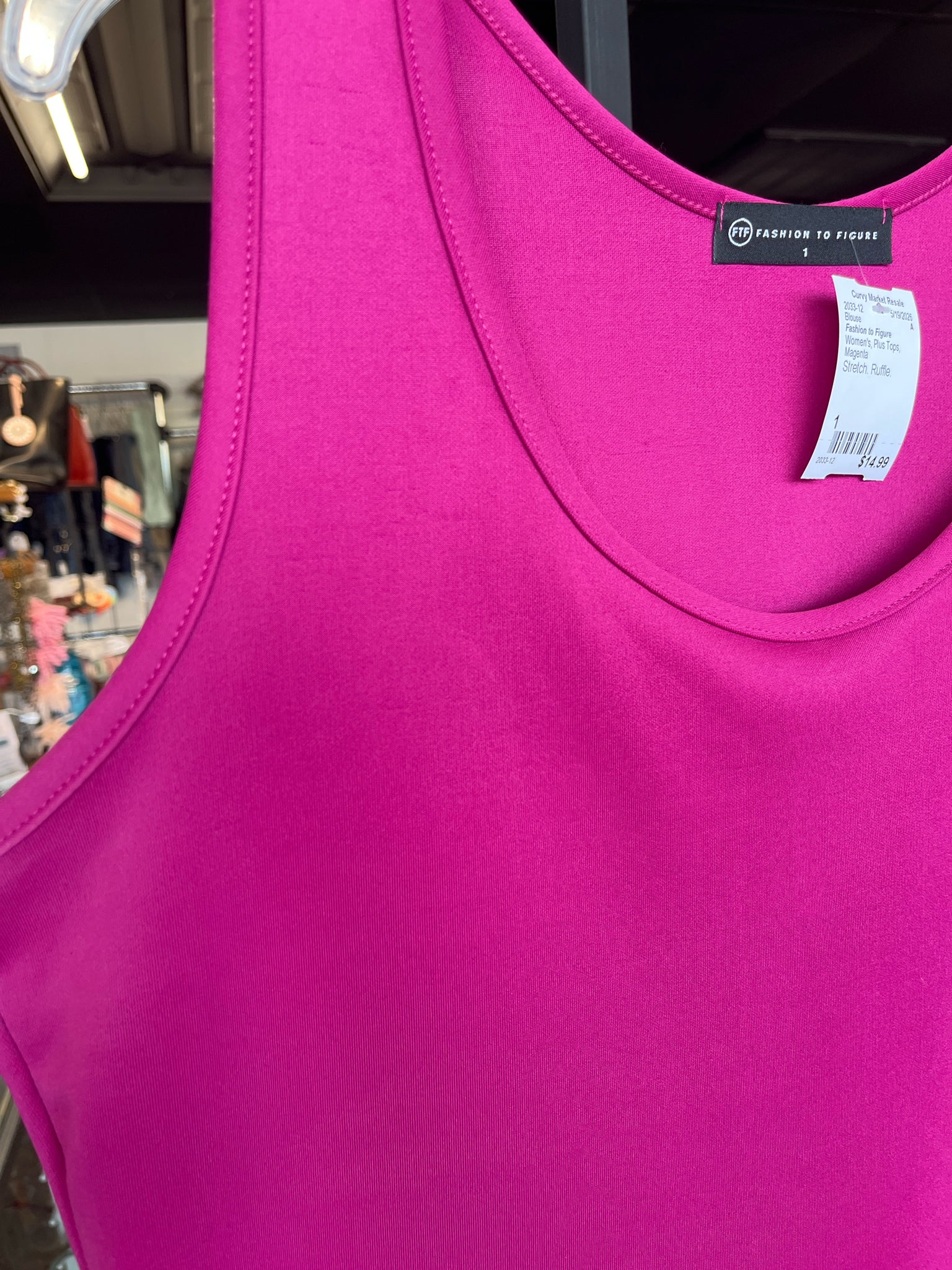 Fashion to Figure Plus Tops Size 1 Blouse
