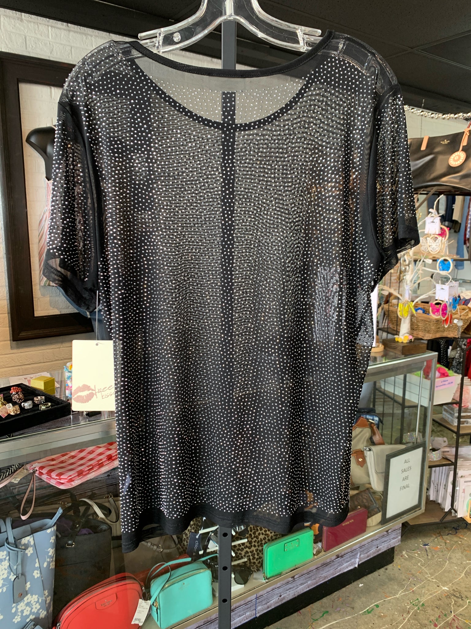FREE KISSES Plus Tops Size 2X Blouse