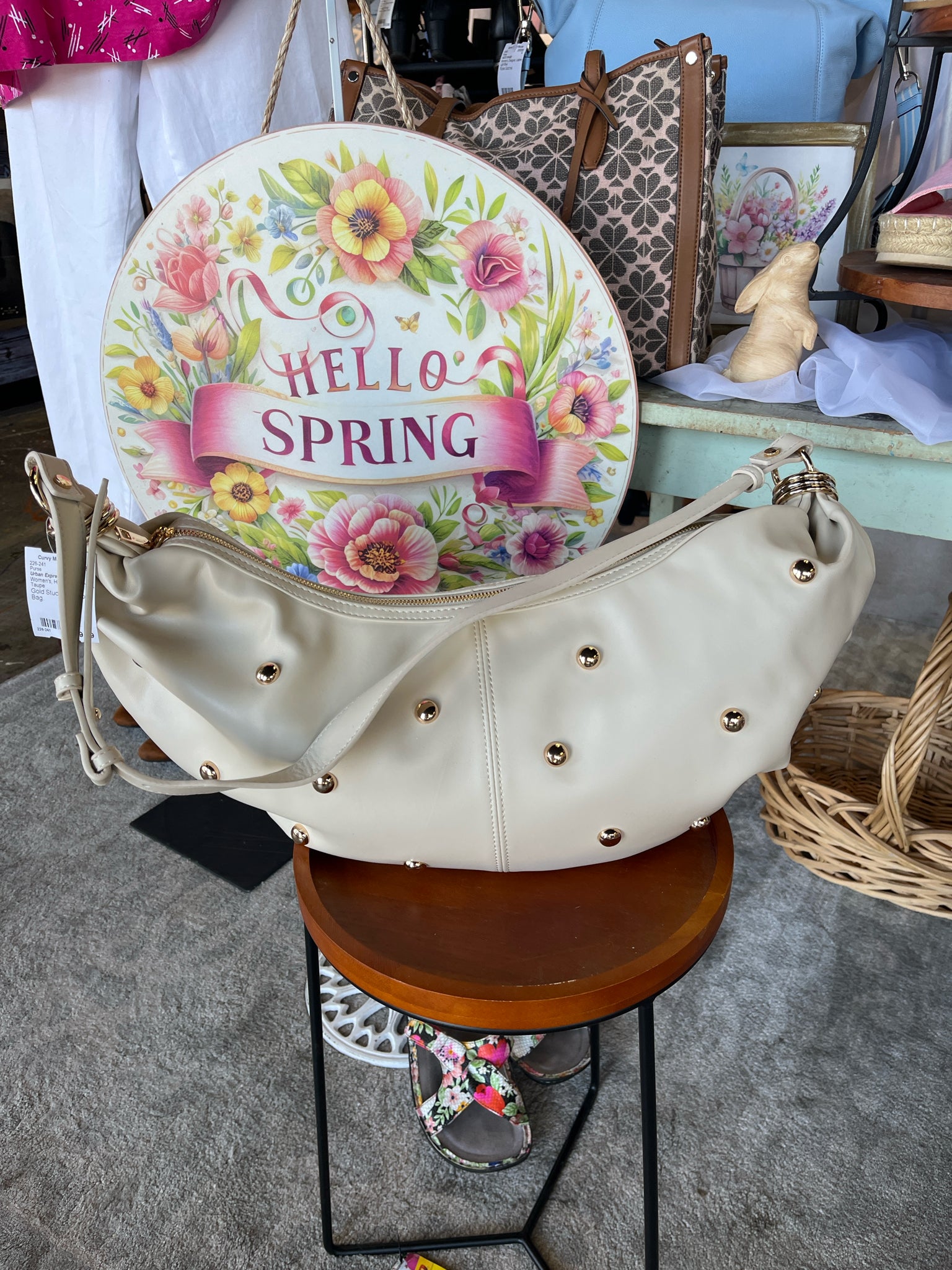 Urban Expressions Taupe Purse