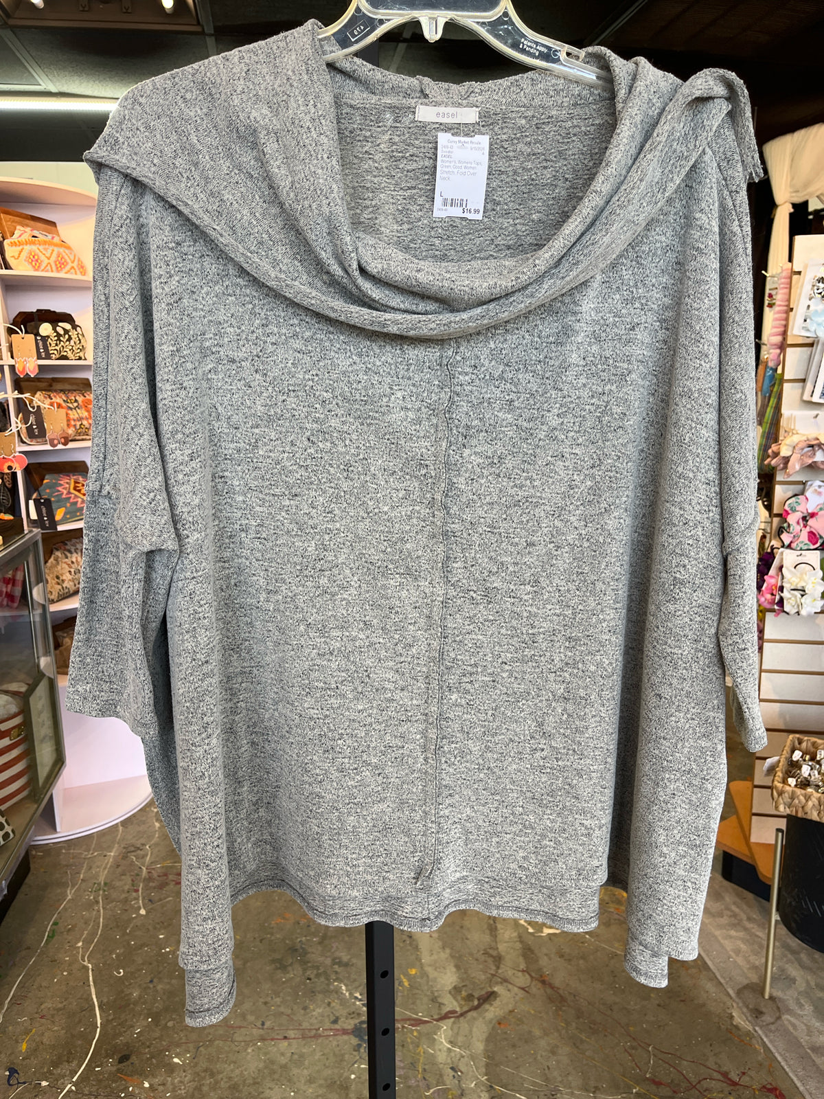 EASEL Womens Tops Size L Sweater