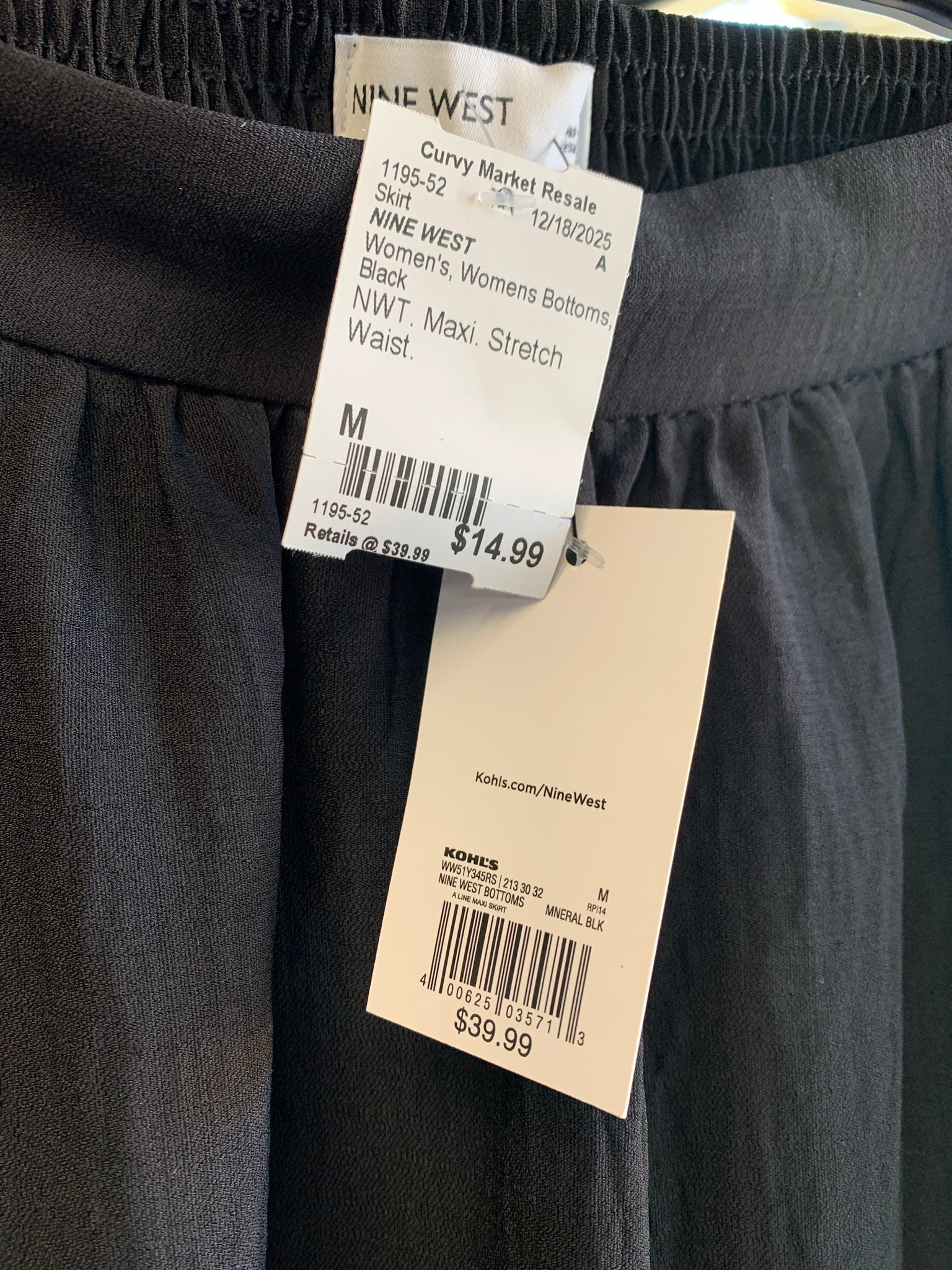 NINE WEST Womens Bottoms Size M Skirt