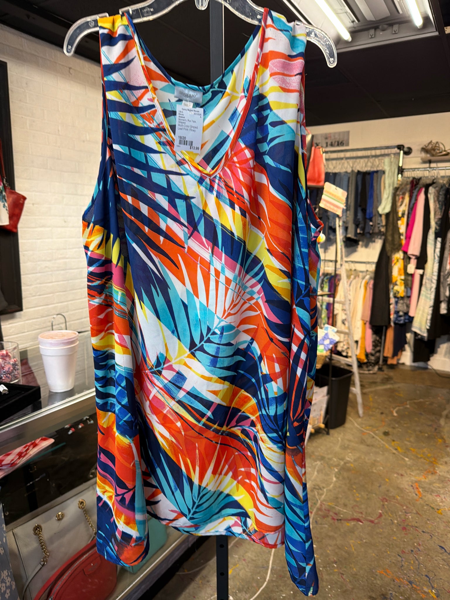 Avenue Plus Tops Size 18/20 Blouse
