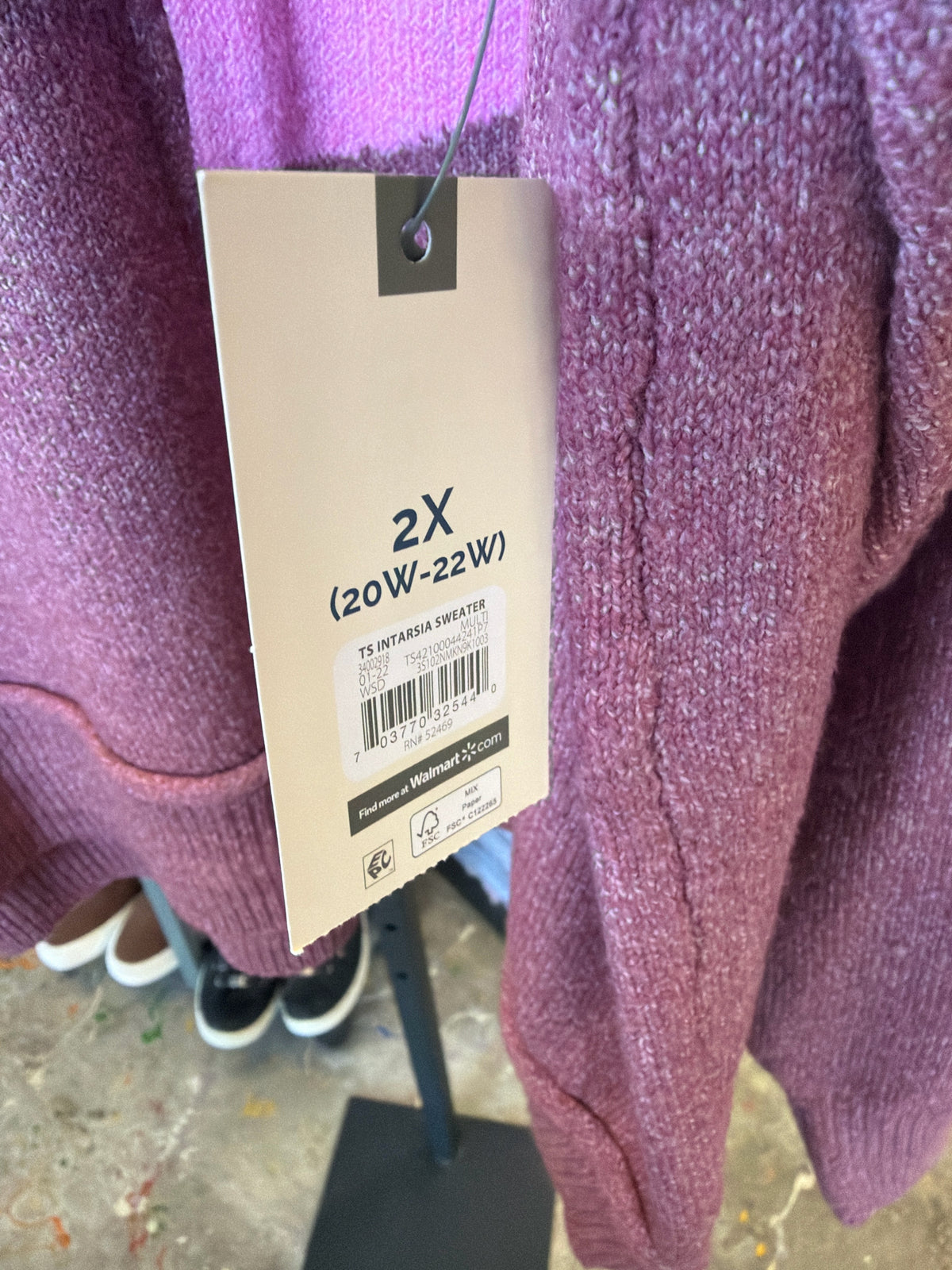 Time & True Plus Tops Size 20/22 Sweater