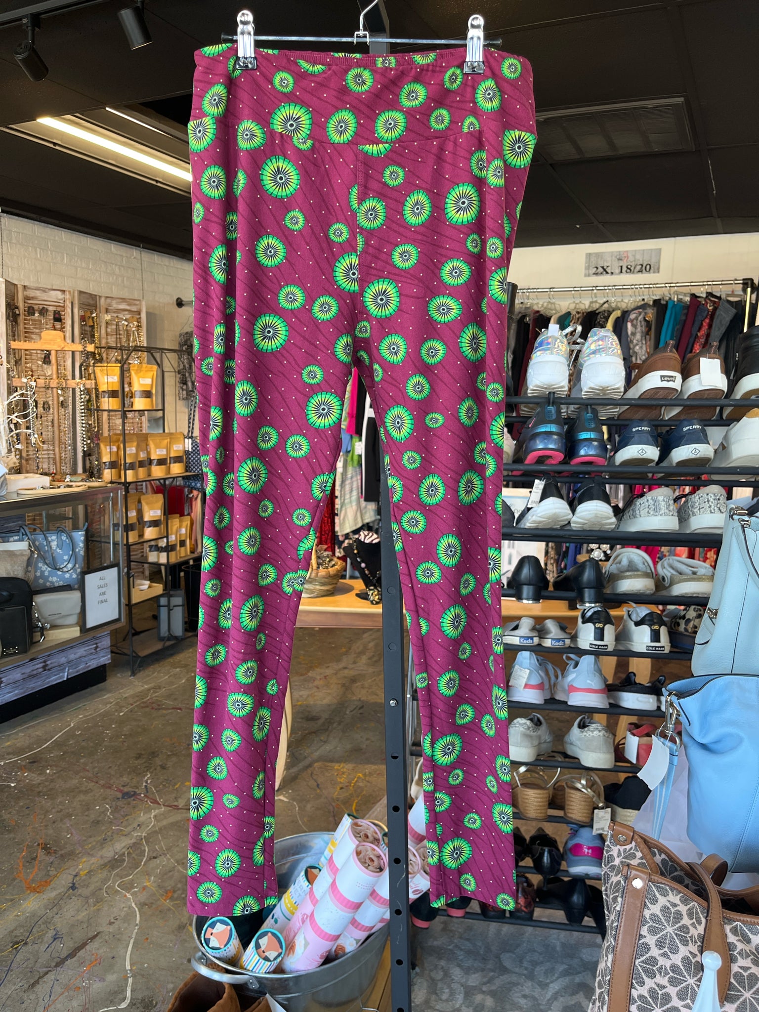 Lularoe Plus Bottoms Size T/C Pants