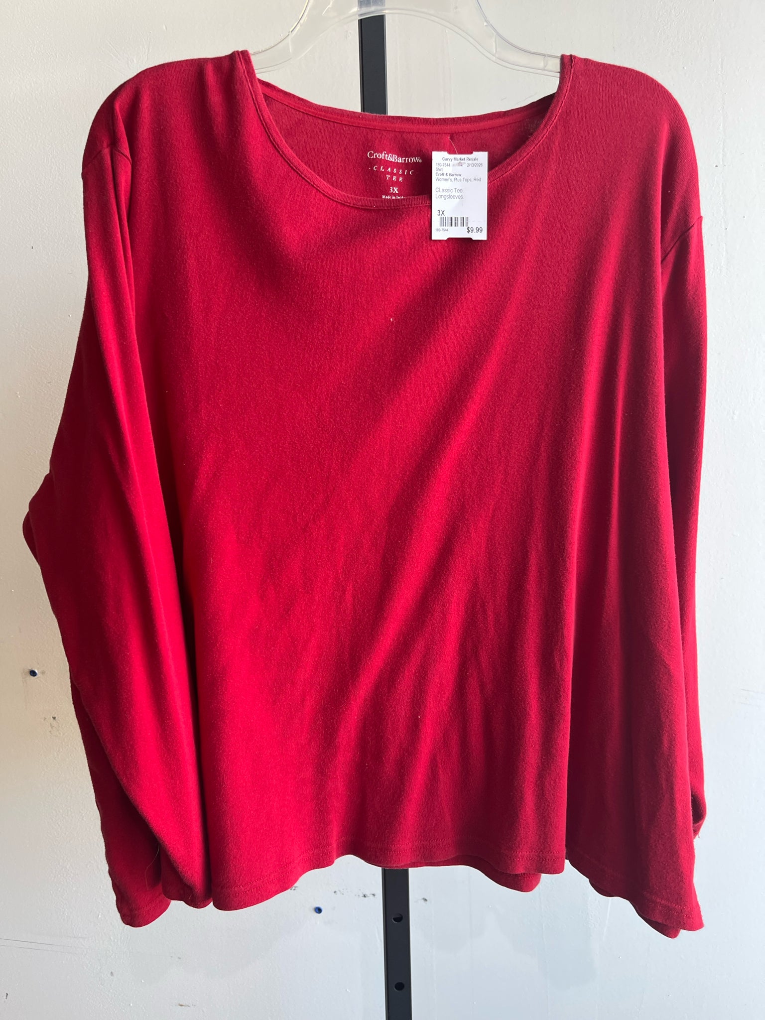 Croft & Barrow Plus Tops Size 3X Shirt