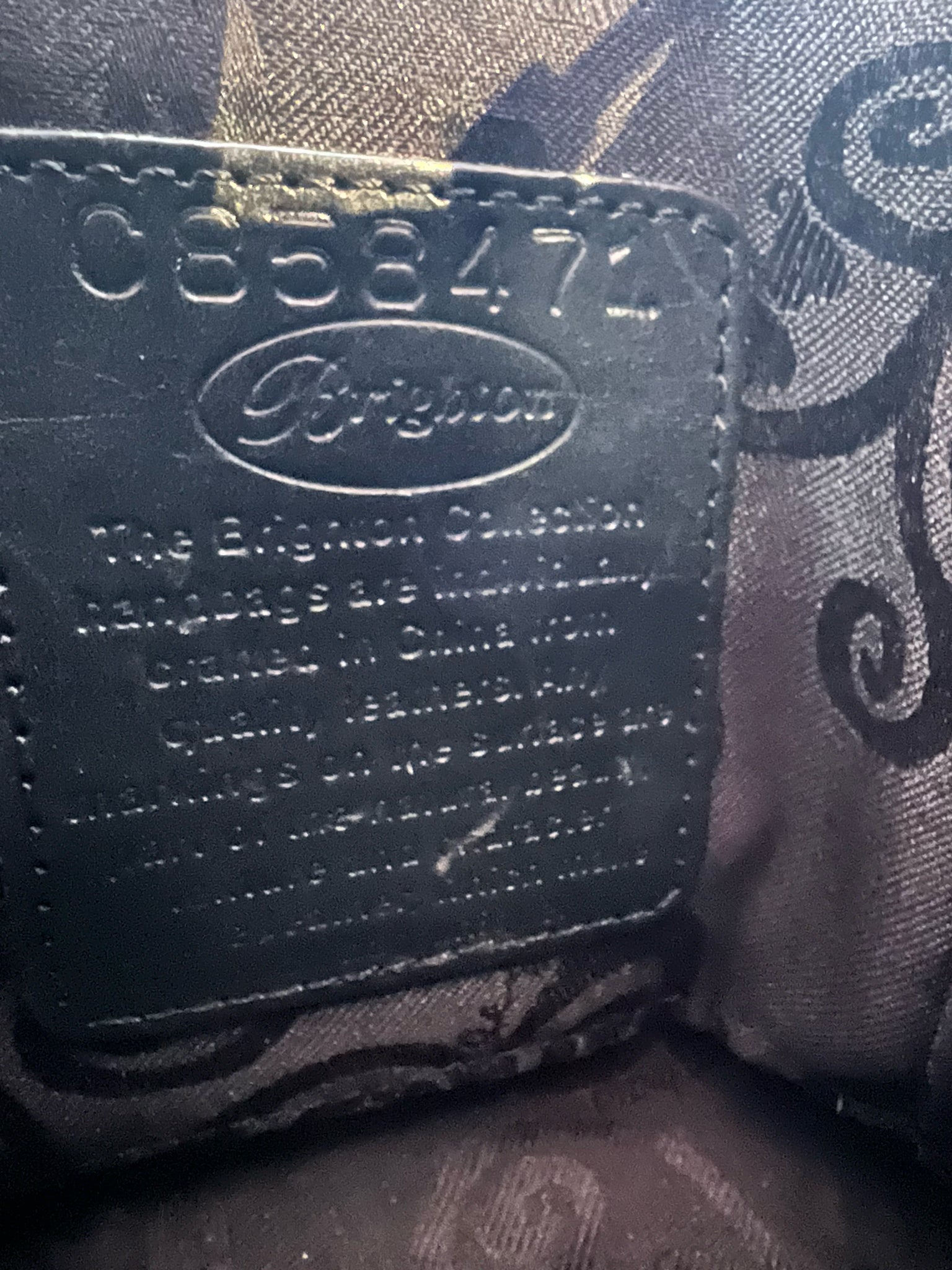 BRIGHTON Black Purse