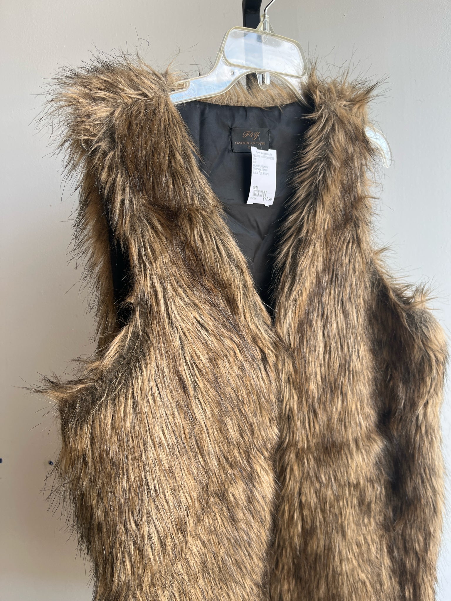 F4Y Womens Outerwear Size S/M Vest