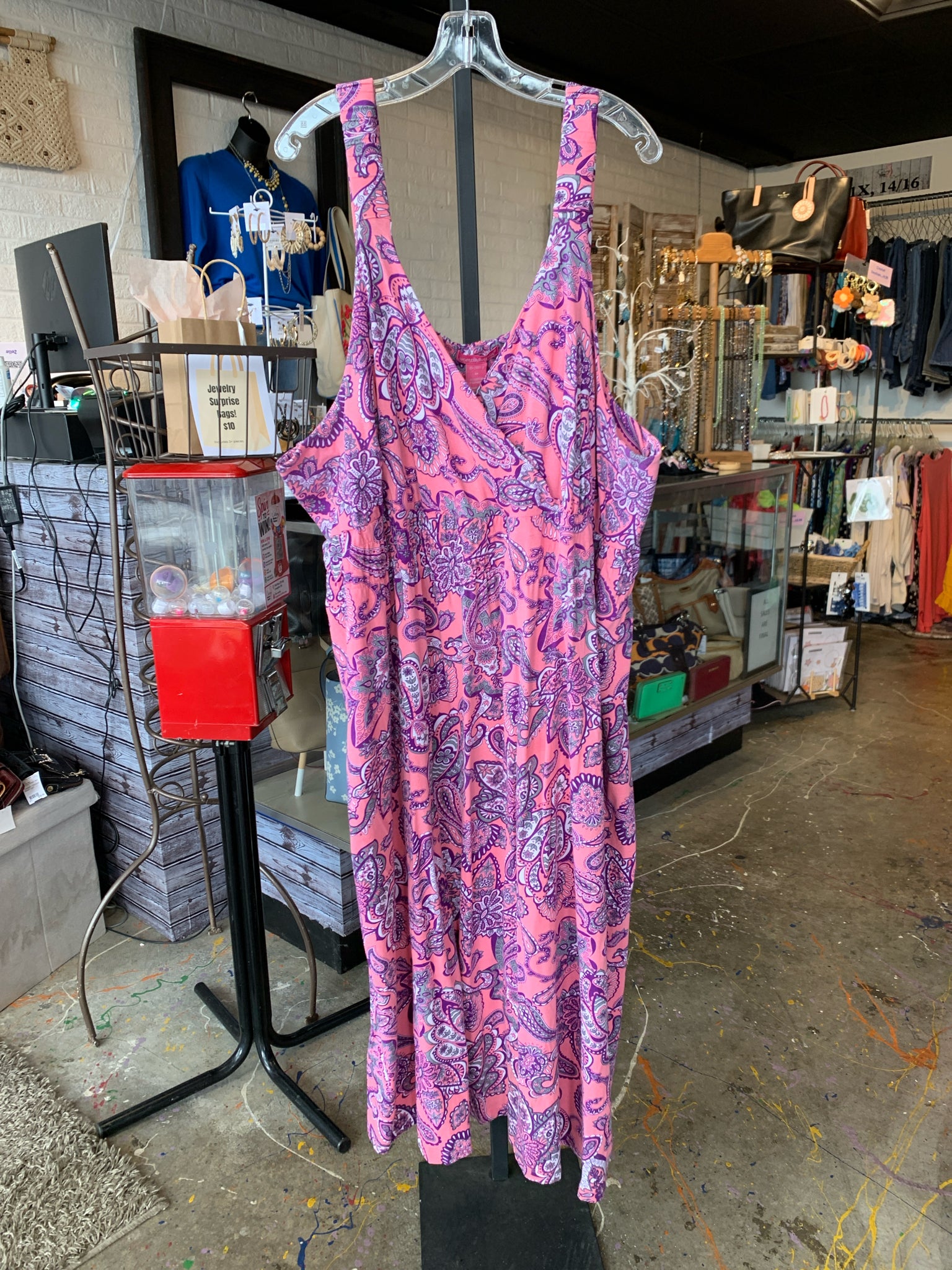 Woman Within Plus Dresses Size 6X 2 PC Dress