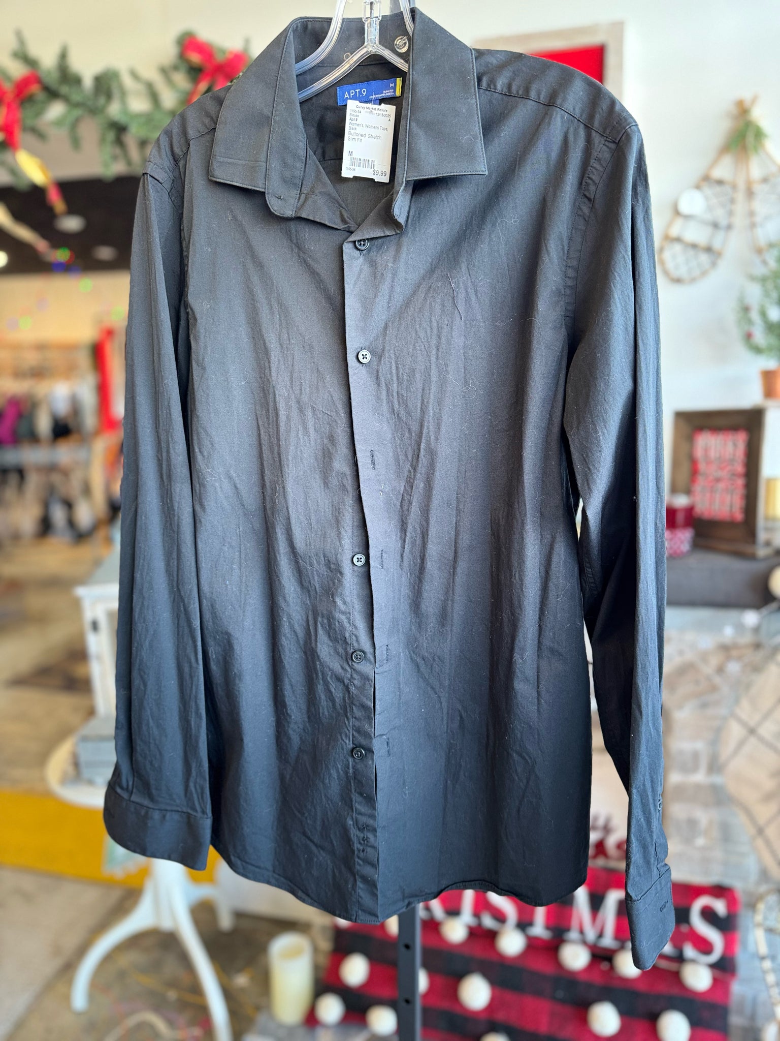 Apt 9 Womens Tops Size M Blouse