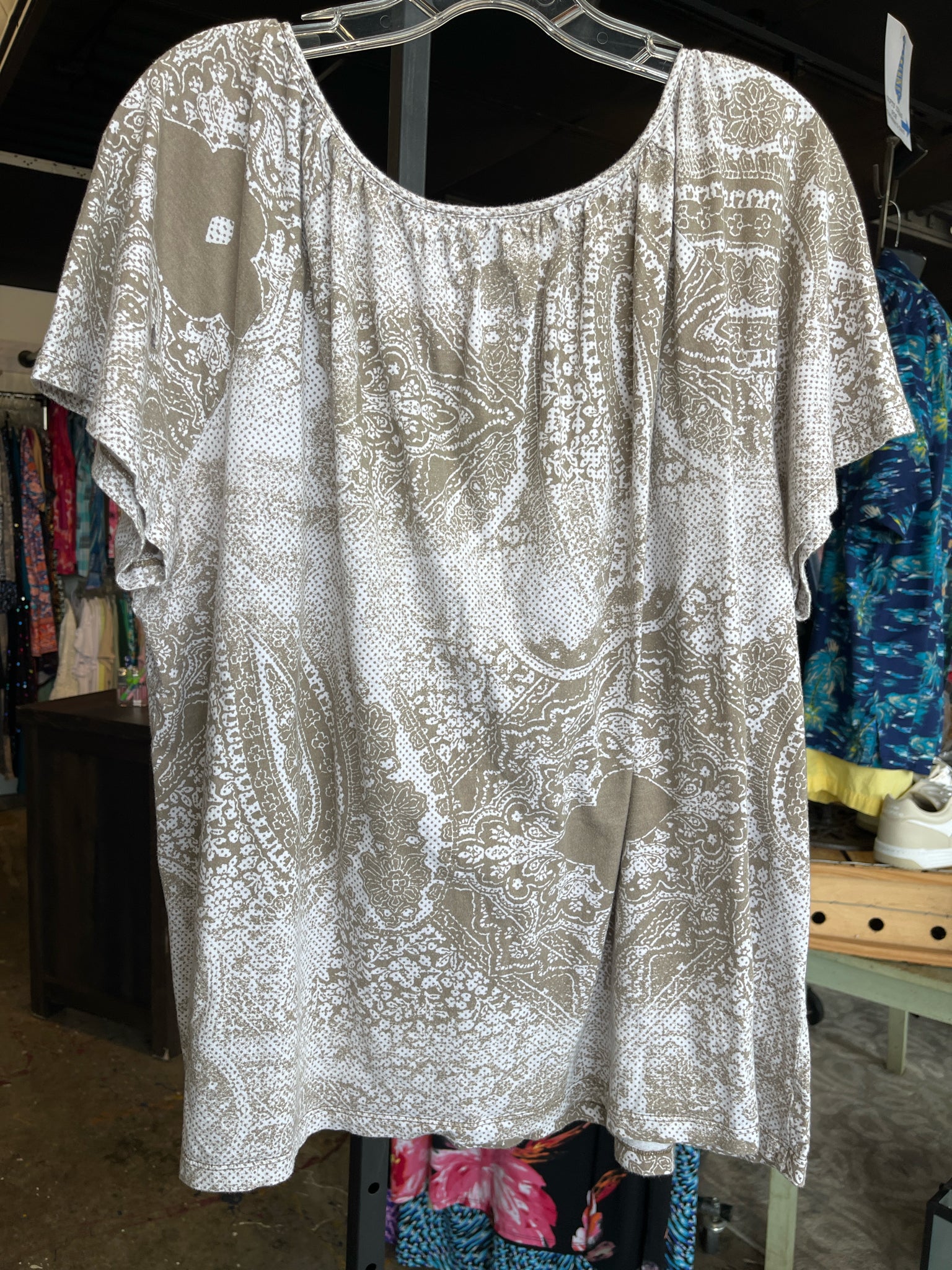Basic Editions Plus Tops Size 2X Blouse