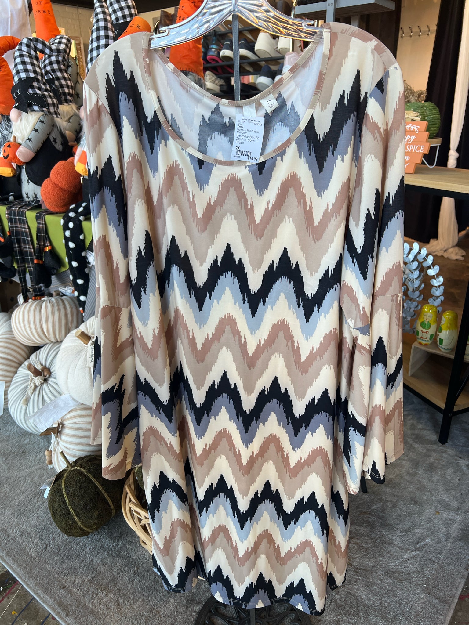 Tacera Plus Dresses Size 2X Dress