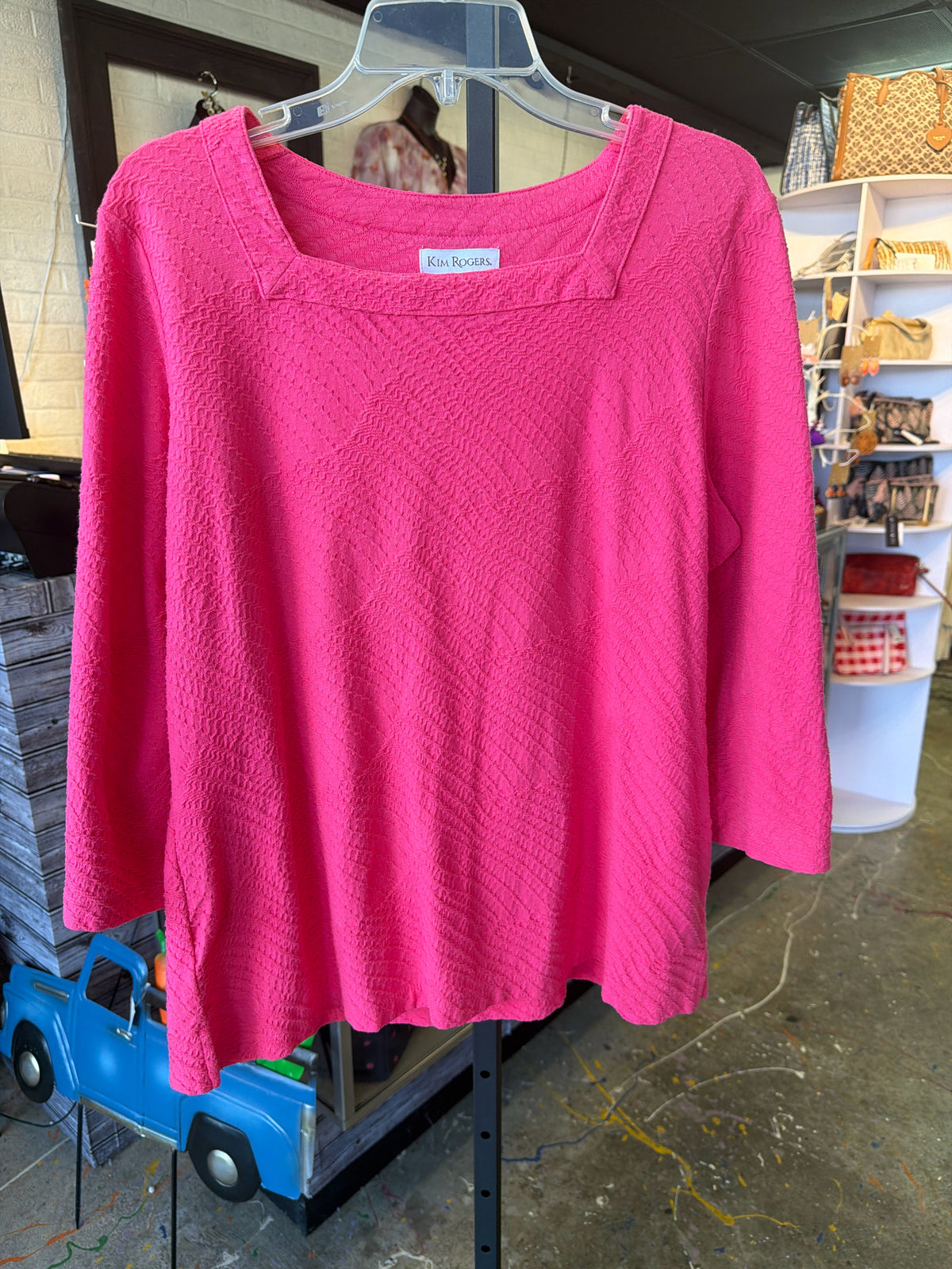 Kim Rogers Womens Tops Size XL Blouse