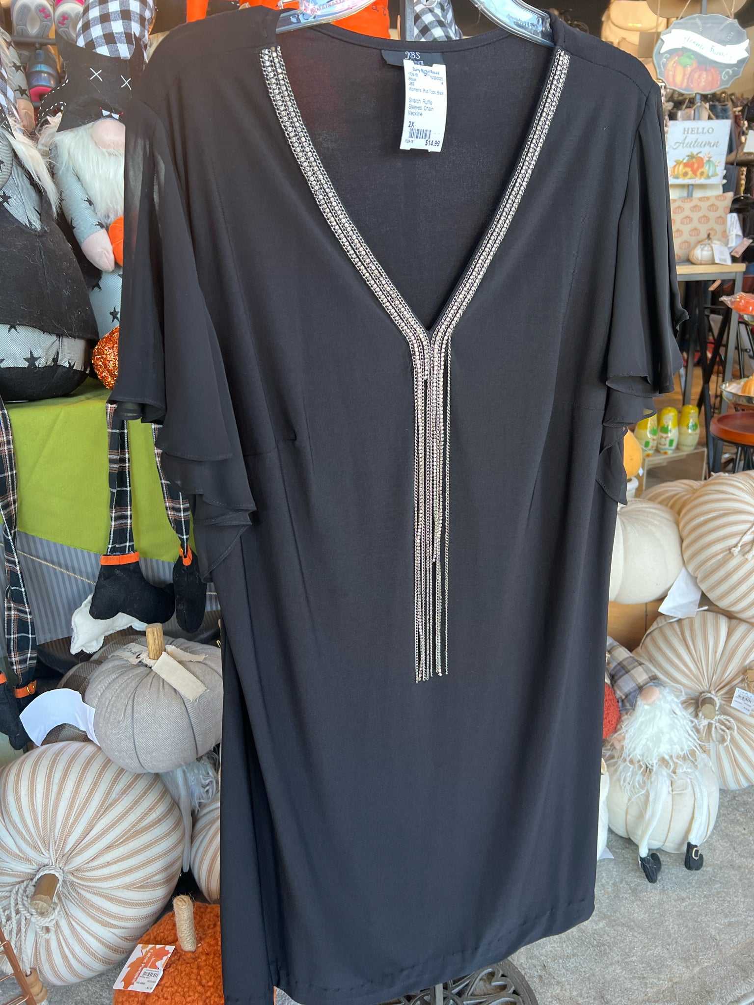 JBS Plus Tops Size 2X Blouse