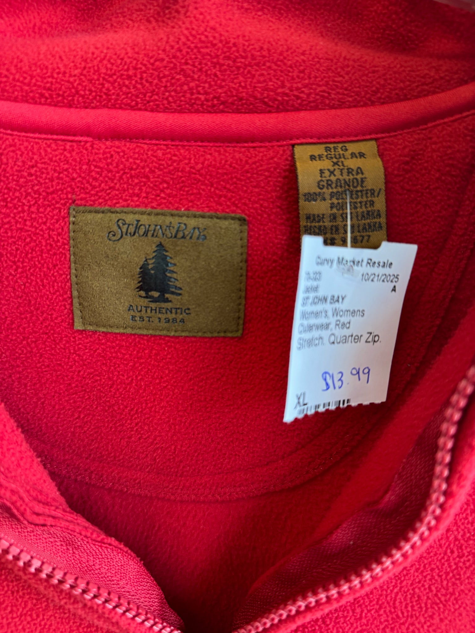 ST JOHN BAY Womens Outerwear Size XL Jacket