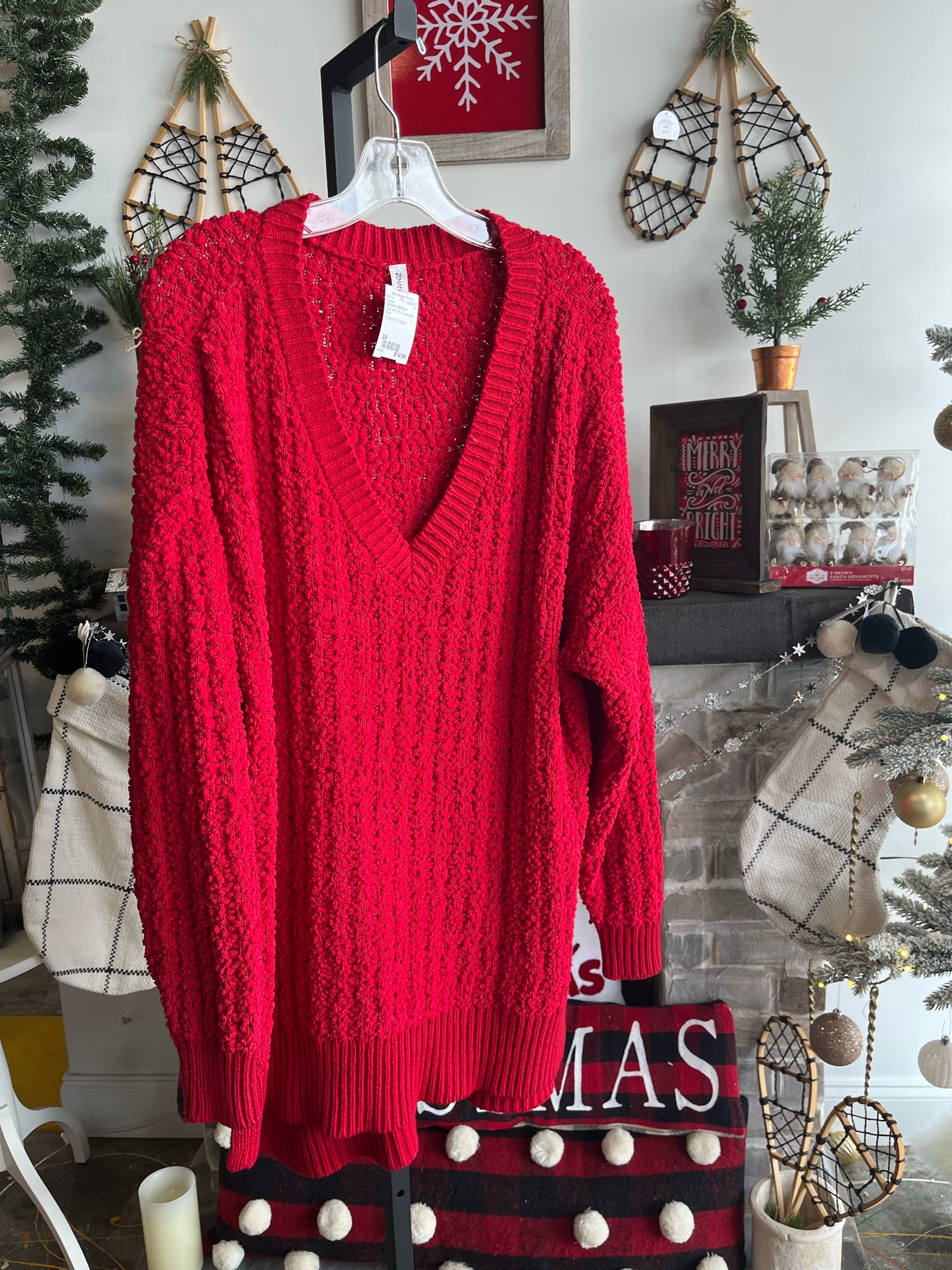 ZENANA PREMIUM Plus Outerwear Size 3X Sweater