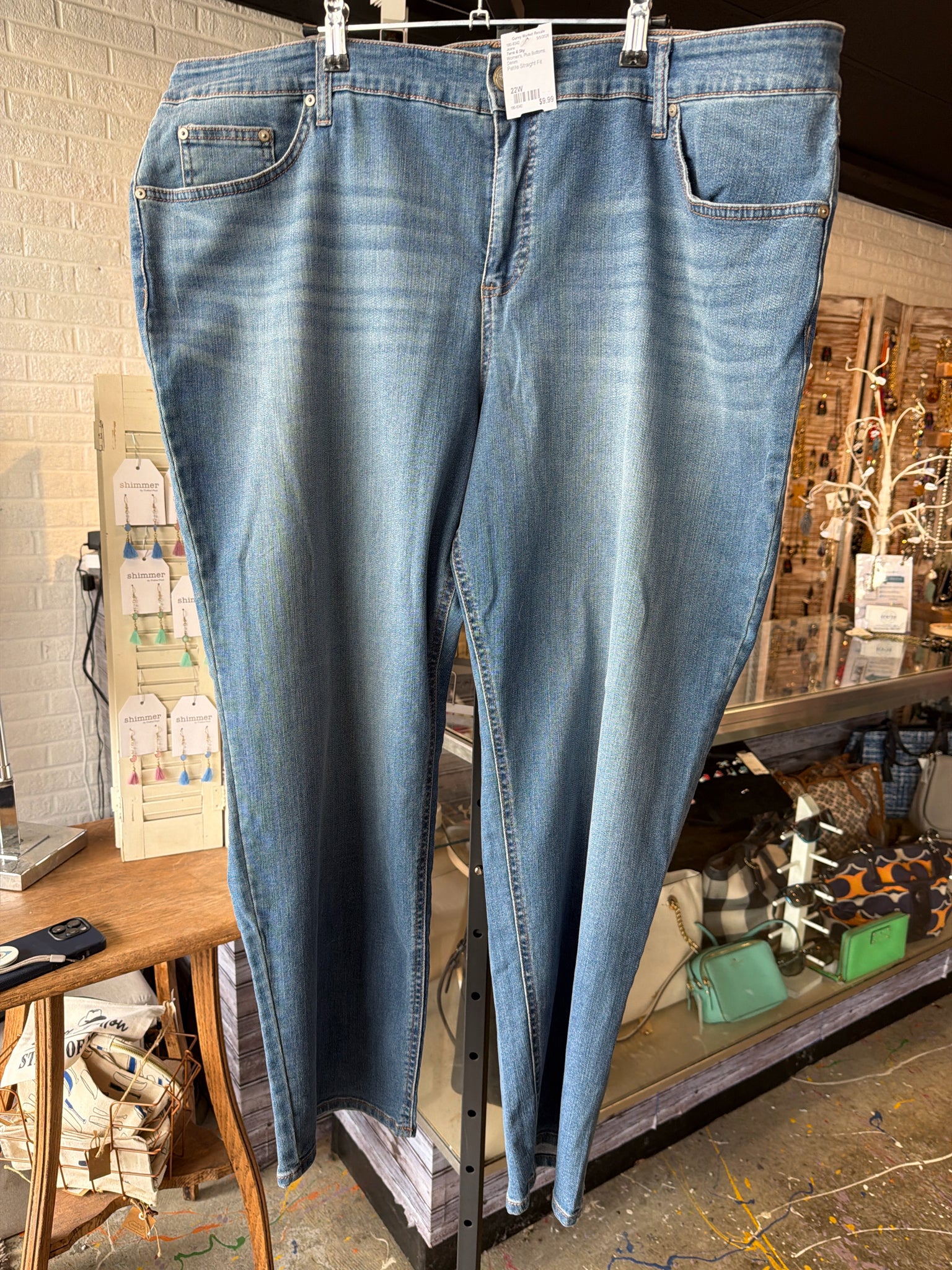 Terra & Sky Plus Bottoms Size 22W Jeans