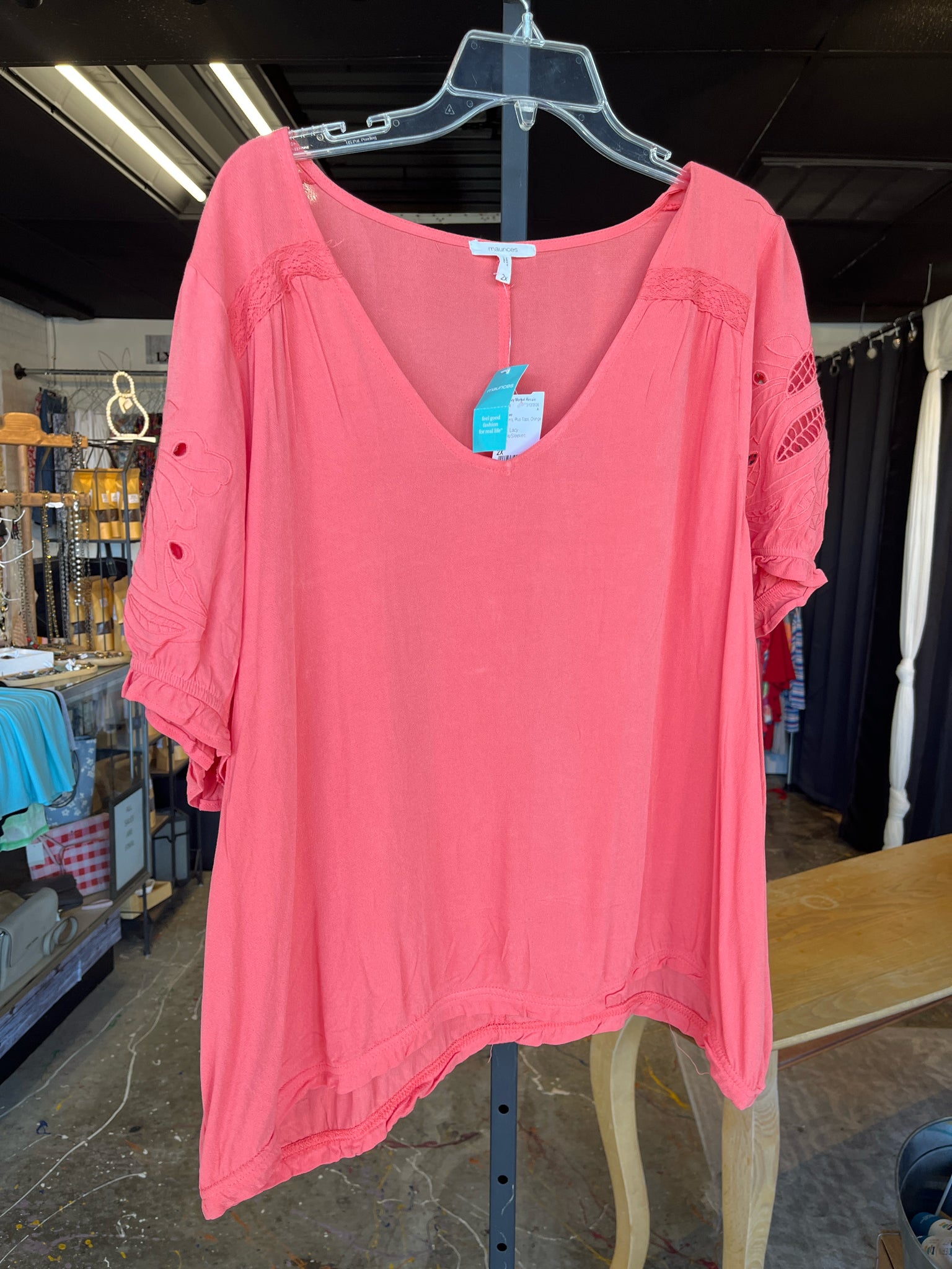 Maurices Plus Tops Size 2X Blouse