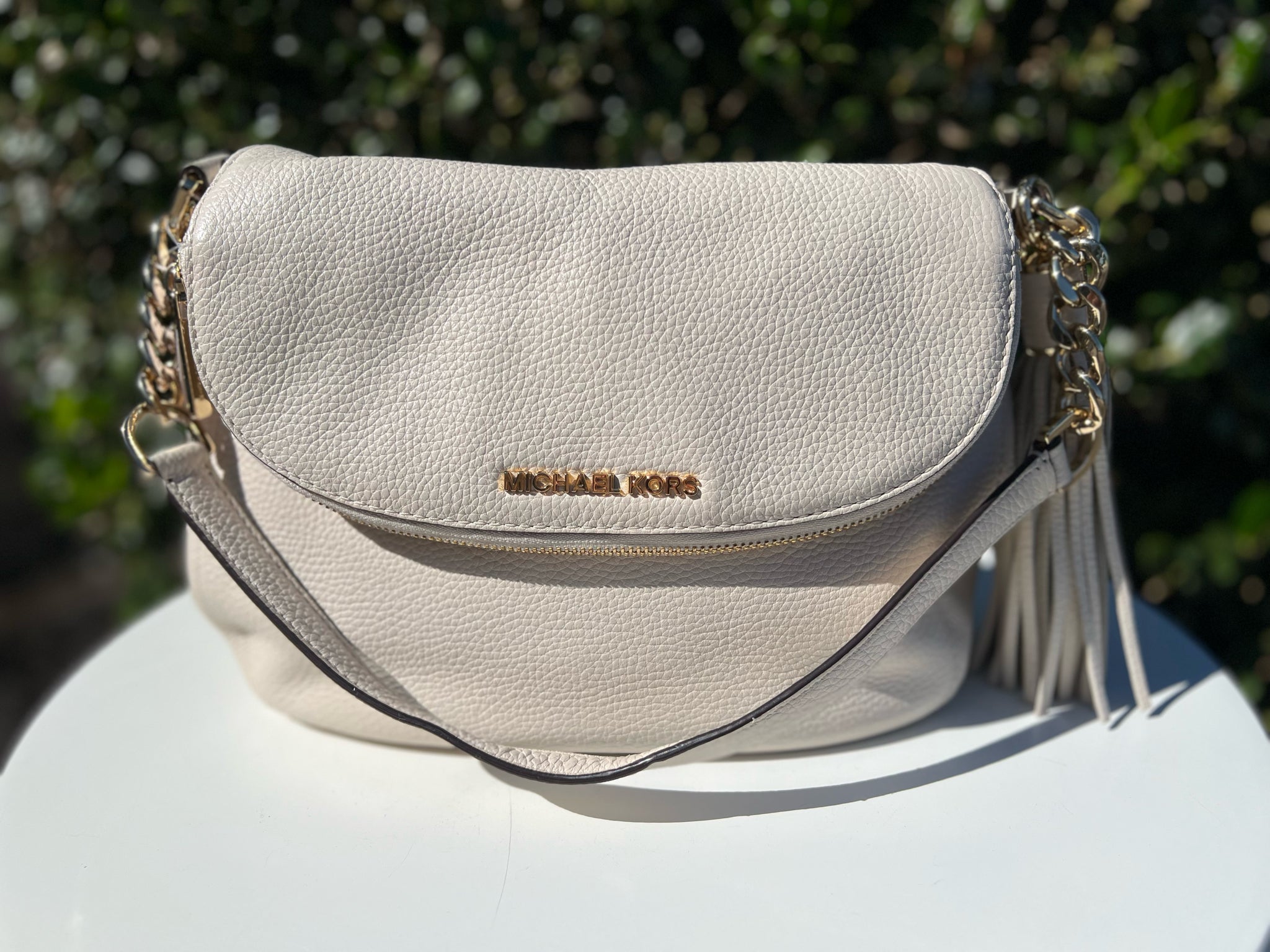 Michael Kors Cream Purse
