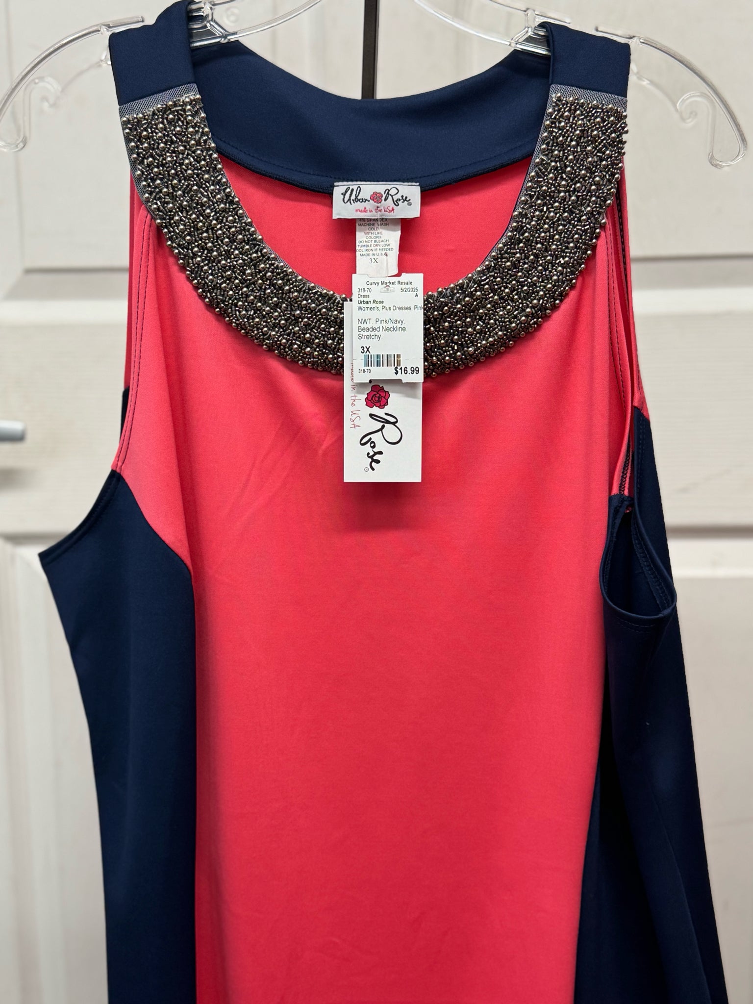Urban Rose Plus Dresses Size 3X Dress