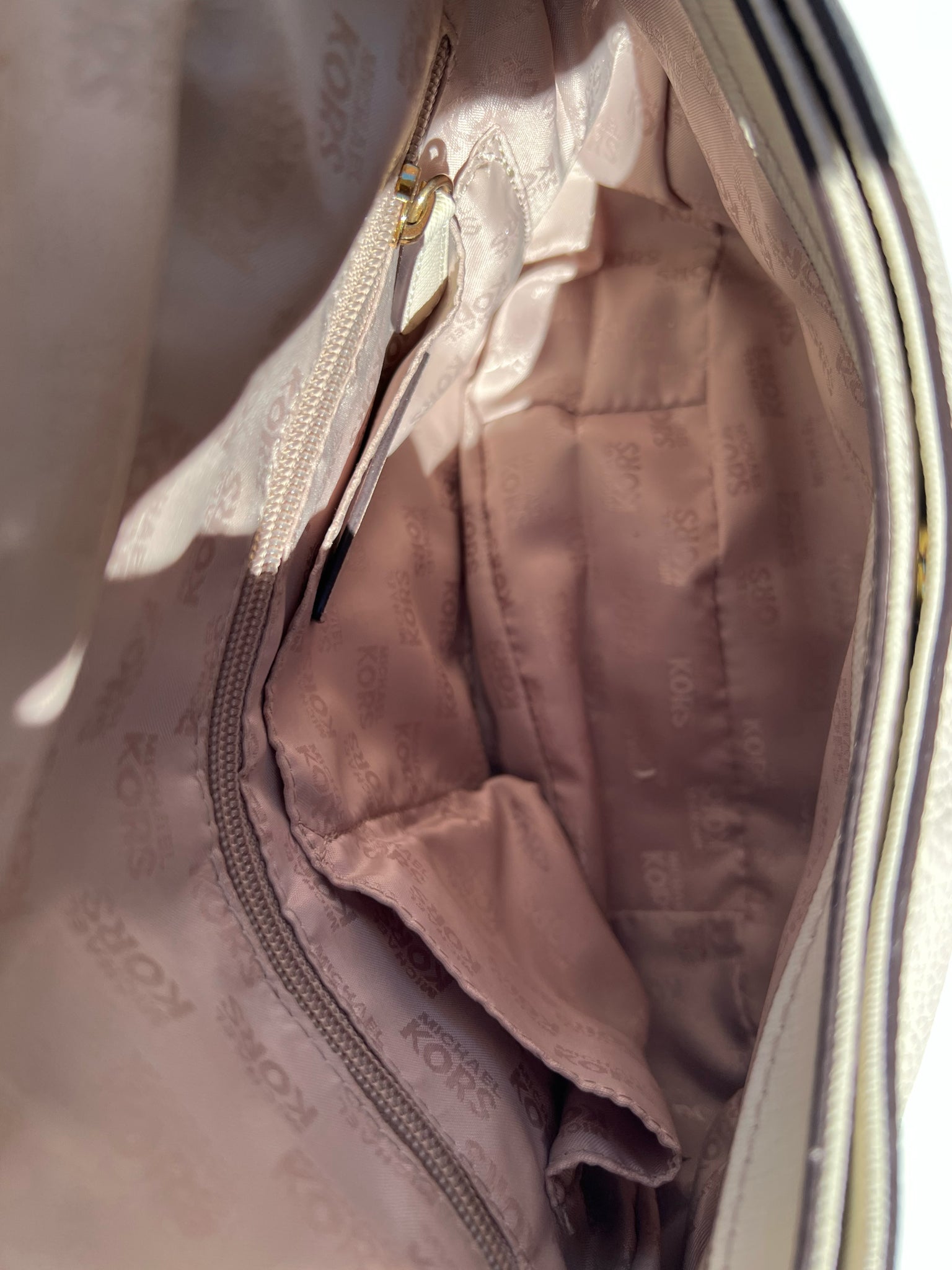 Michael Kors Cream Purse