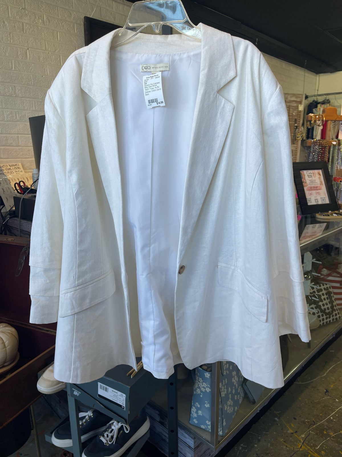 Cato Plus Outerwear Blazer
