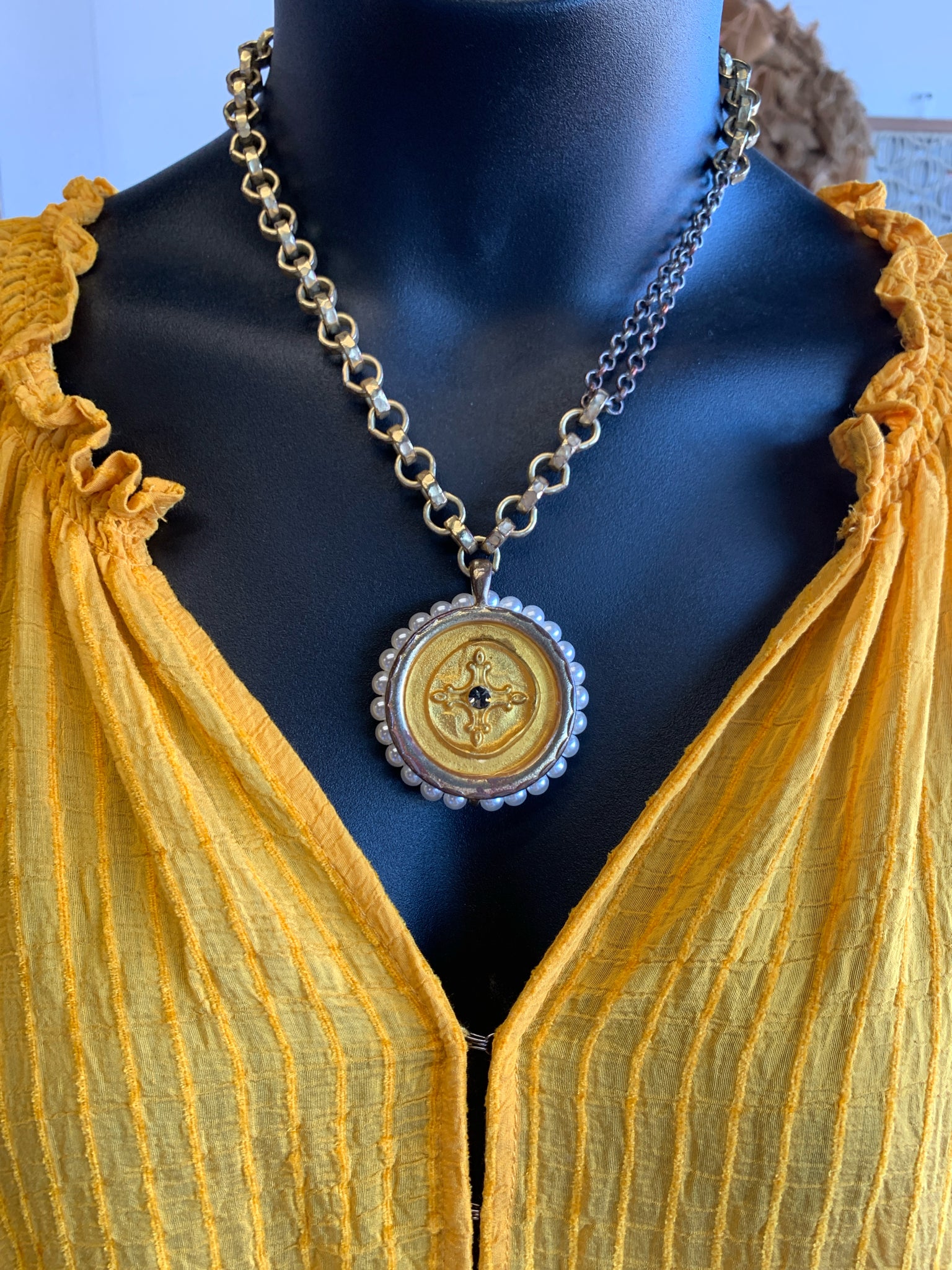 Chicos Gold Necklace