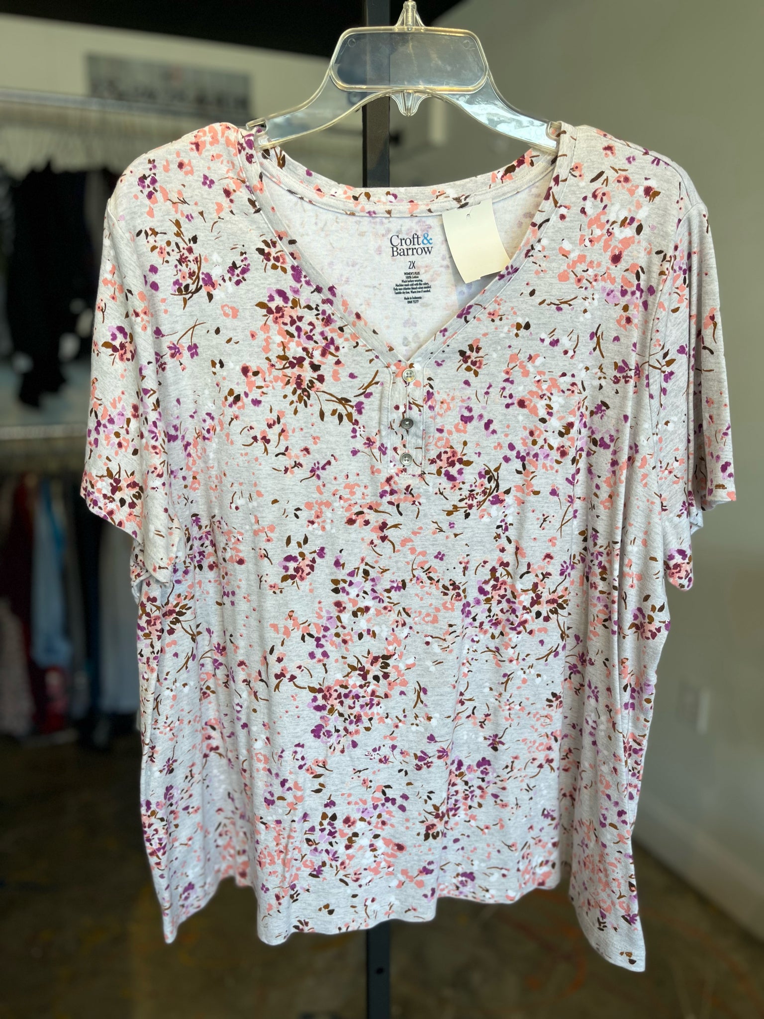 Size 2X Croft & Barrow Shirt