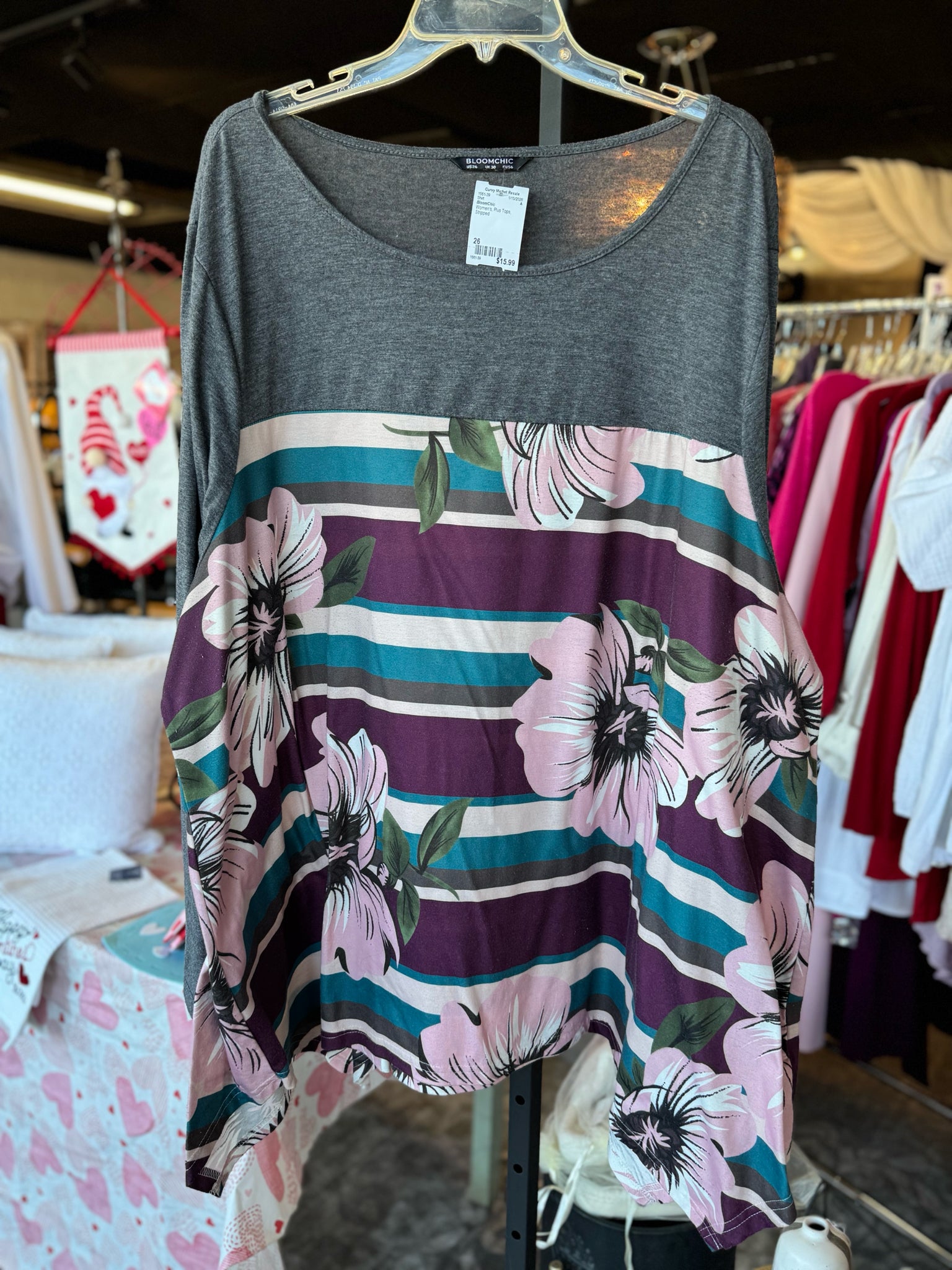 BloomChic Plus Tops Size 26 Shirt