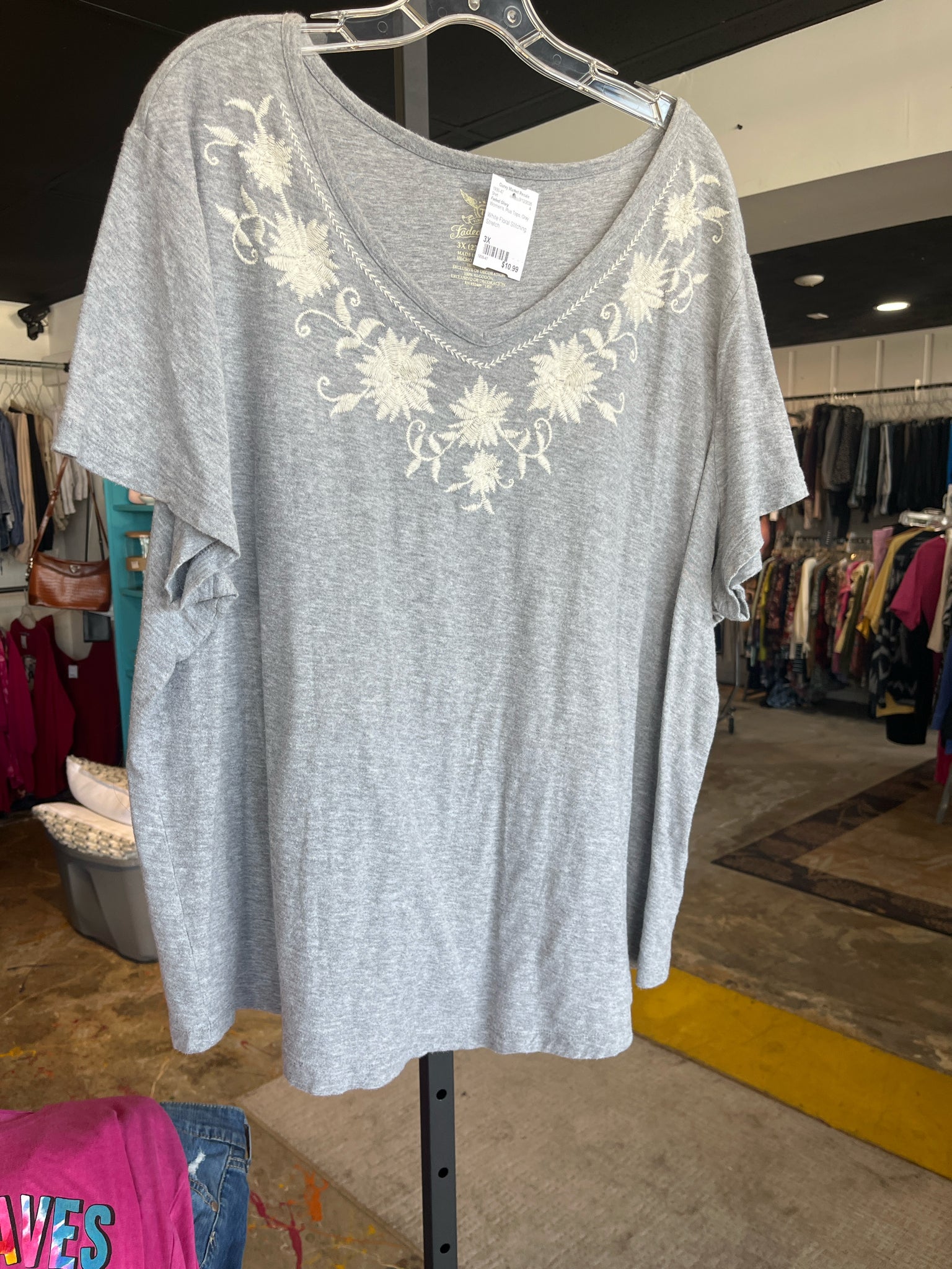 Faded Glory Plus Tops Size 3X Shirt