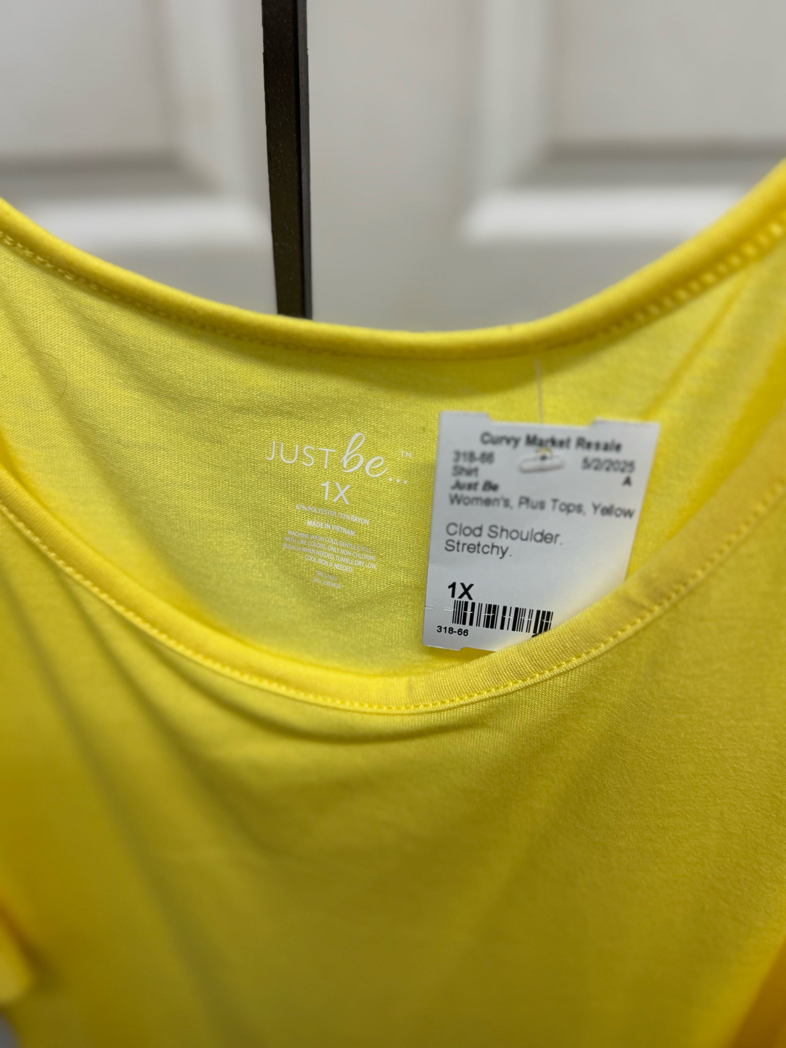 Just Be Plus Tops Size 1X Shirt