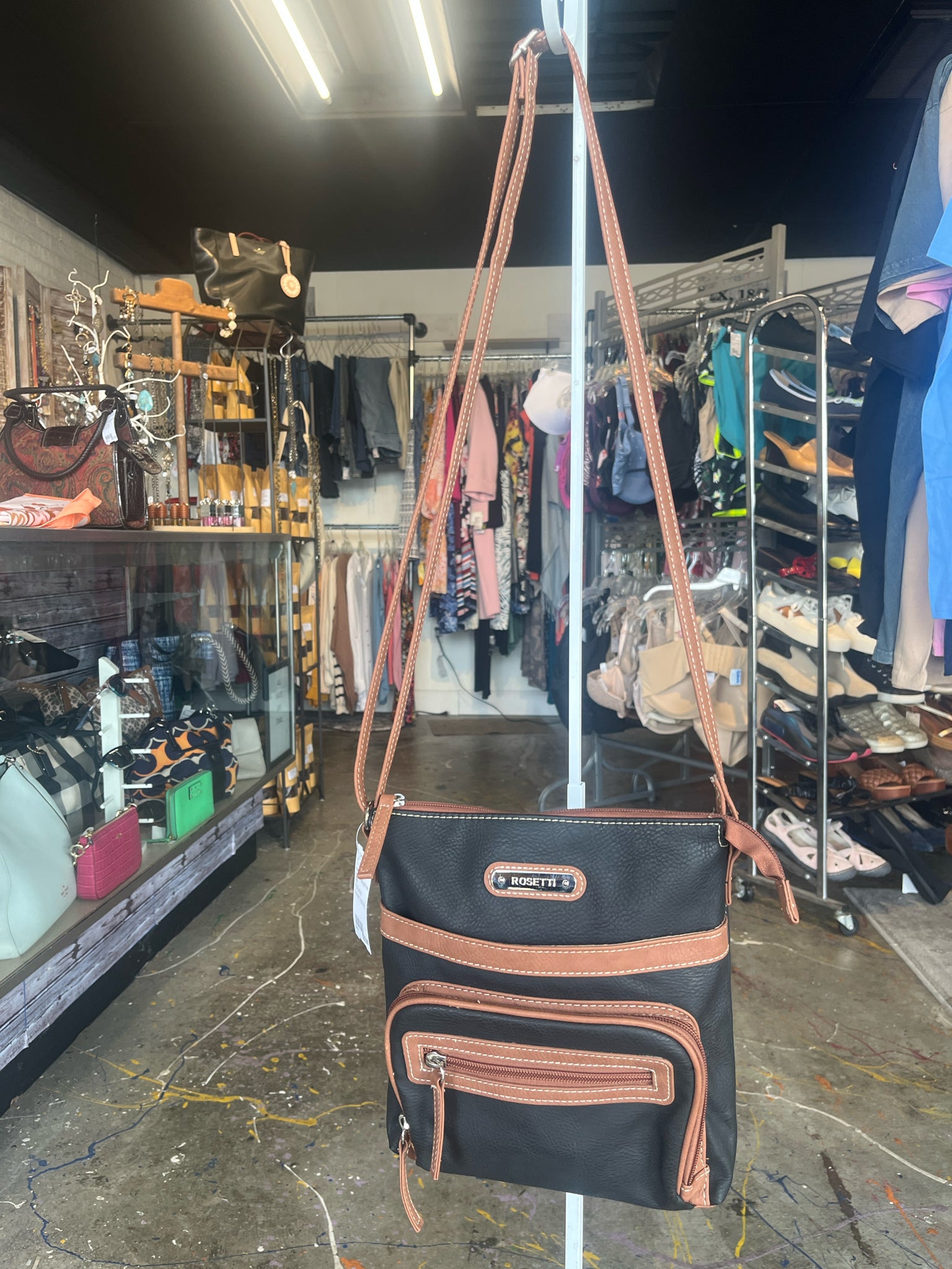 Rosetti Black Purse