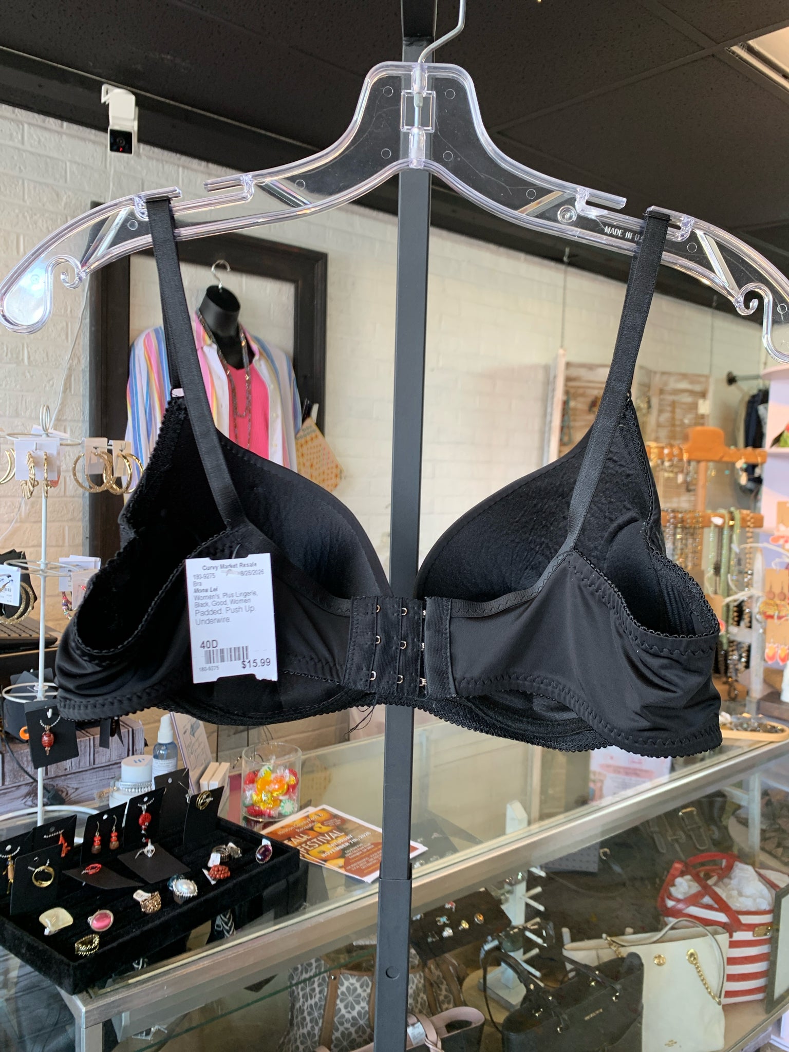 Mona Lei Plus Lingerie Size 40D Bra