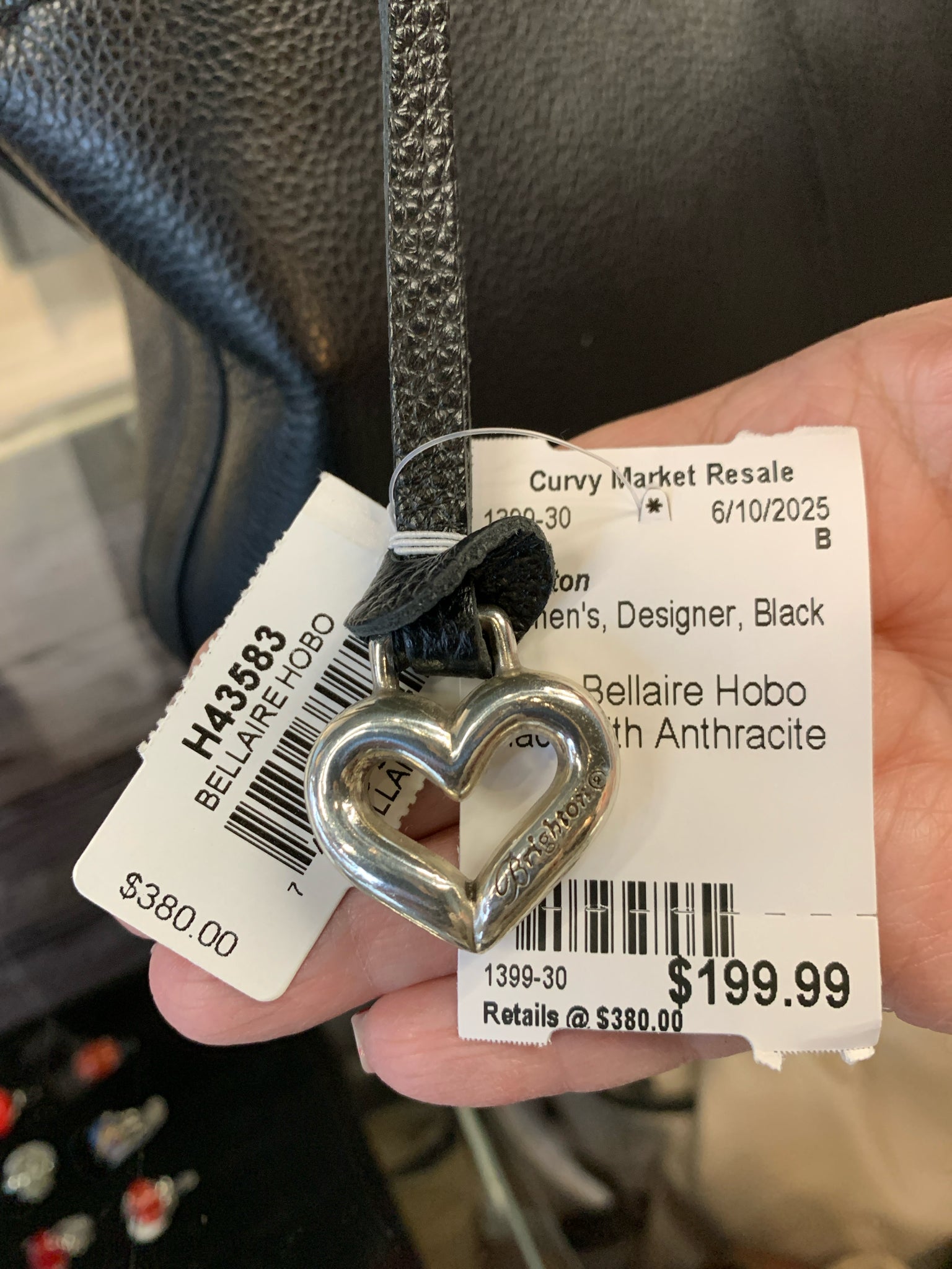 Brighton Black Purse