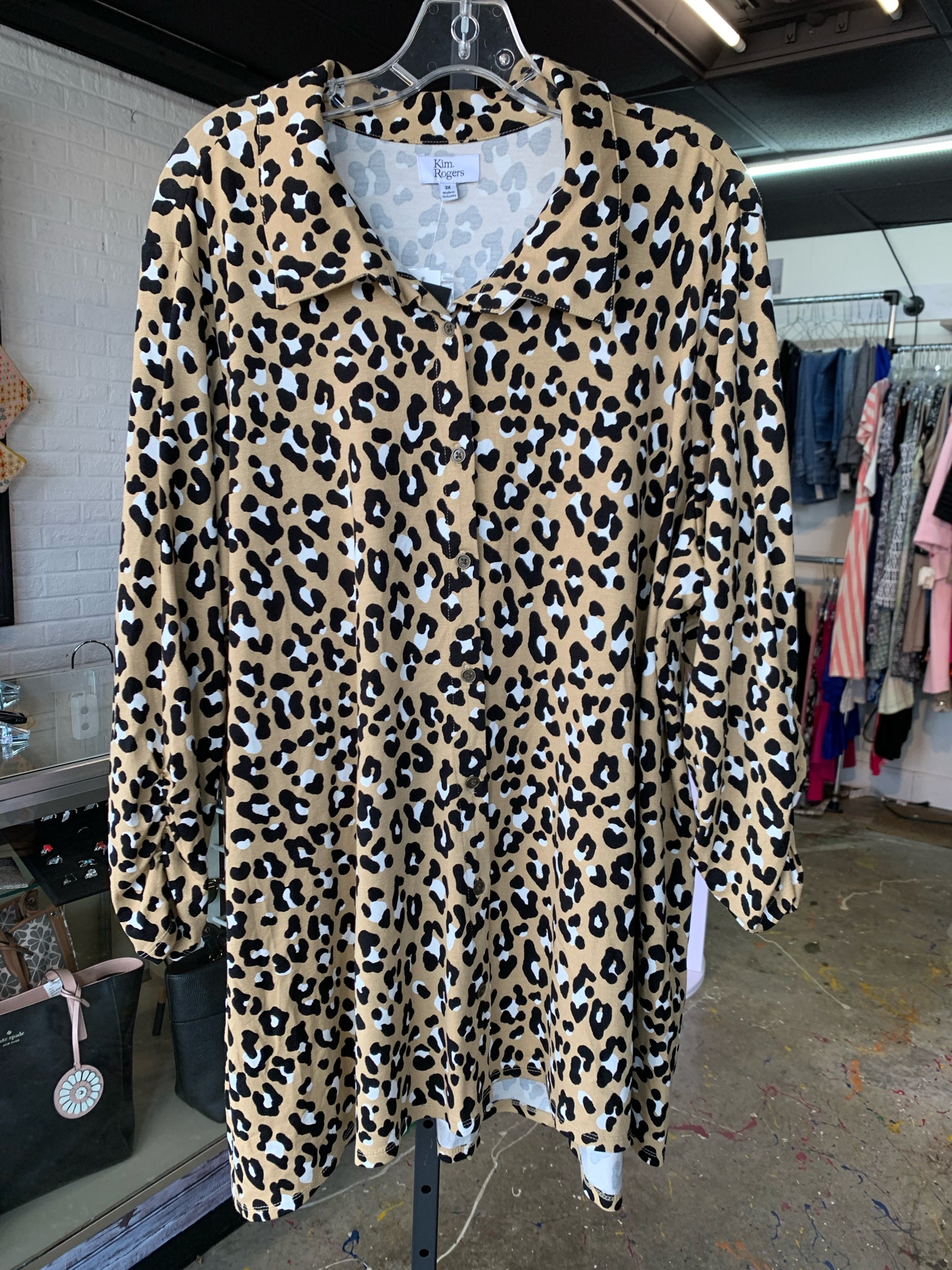 Kim Rogers Plus Tops Size 3X Blouse