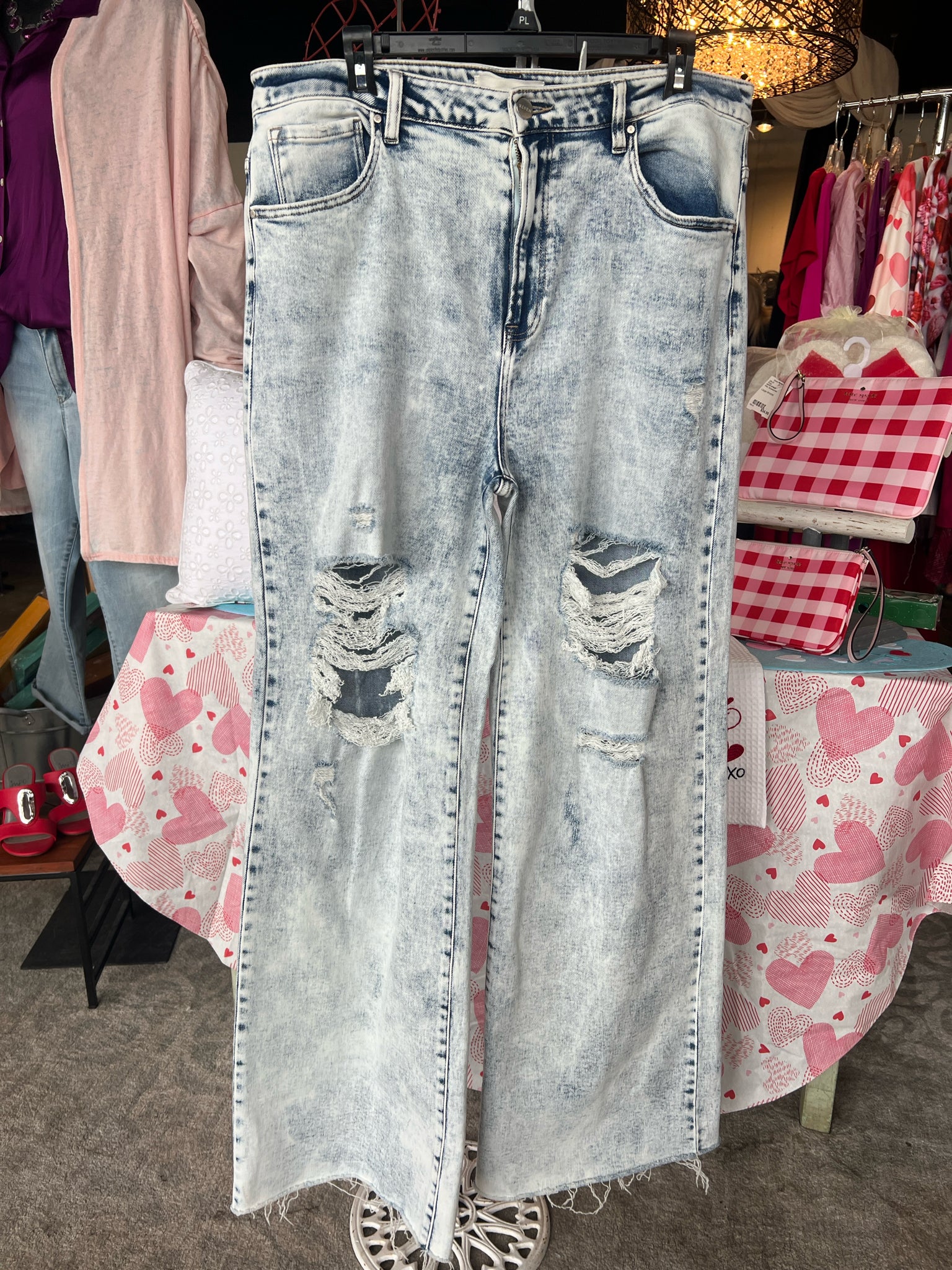 Risen Plus Bottoms Size 1X Jeans