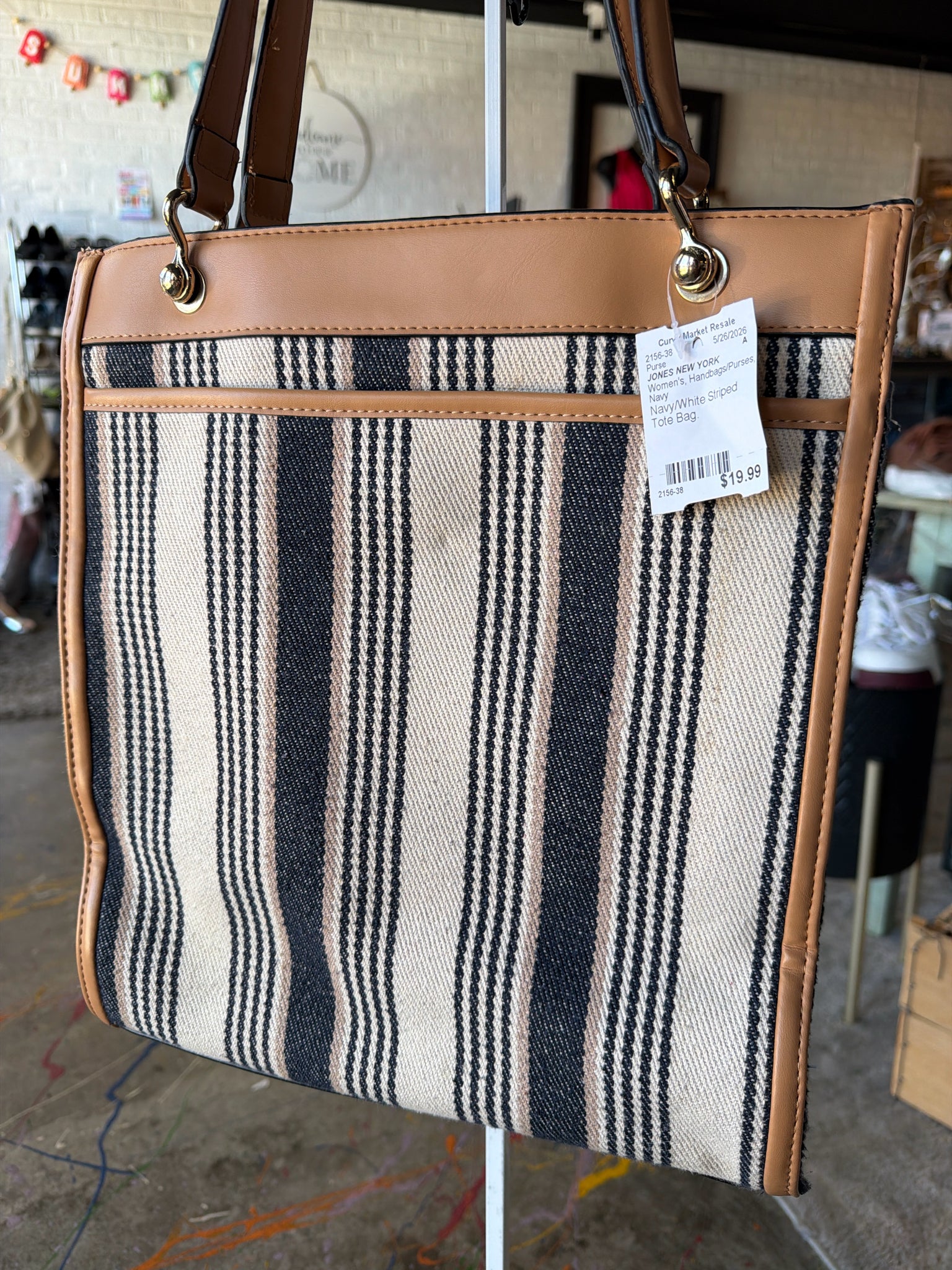 JONES NEW YORK Navy Purse